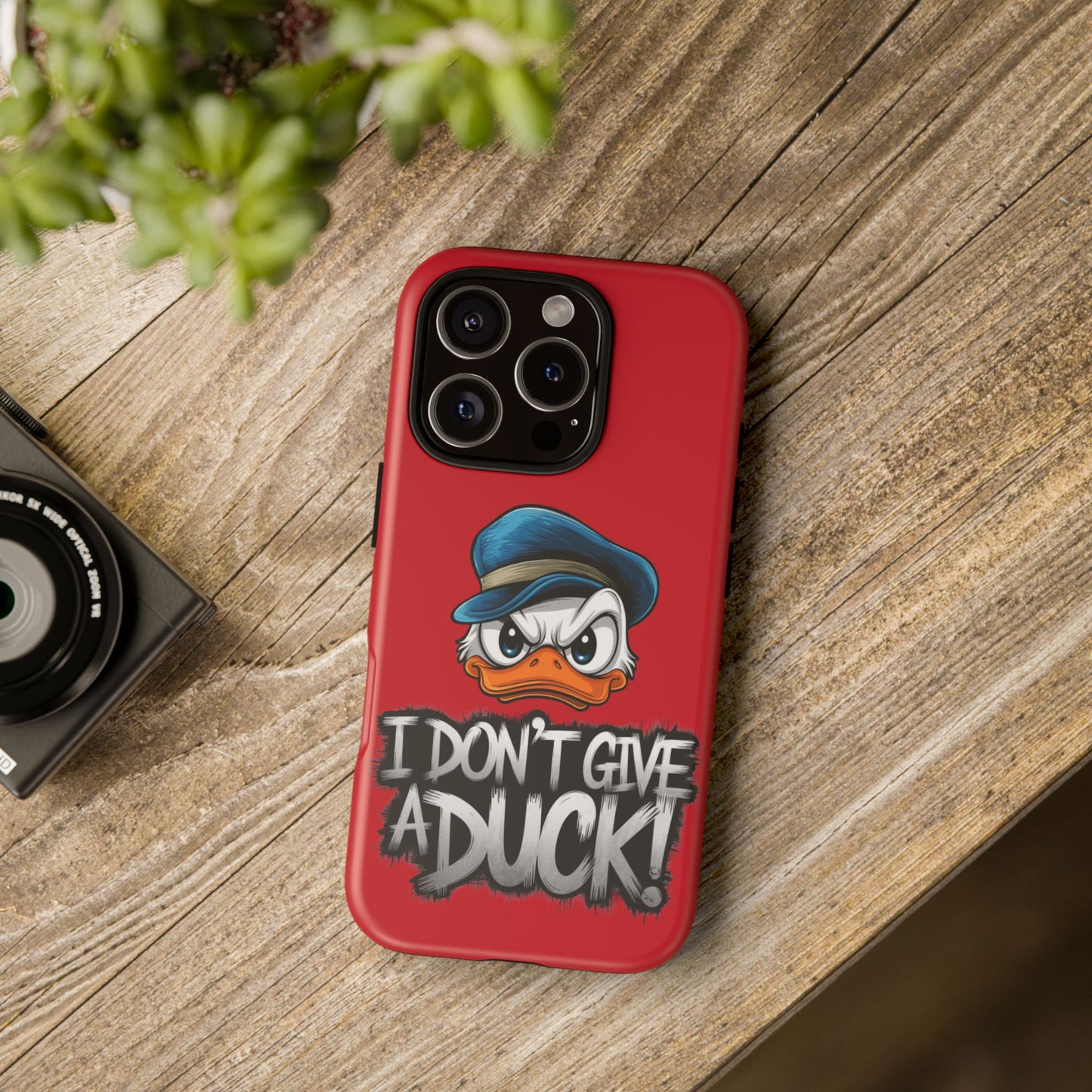 I Don't Give a Duck iPhone Case