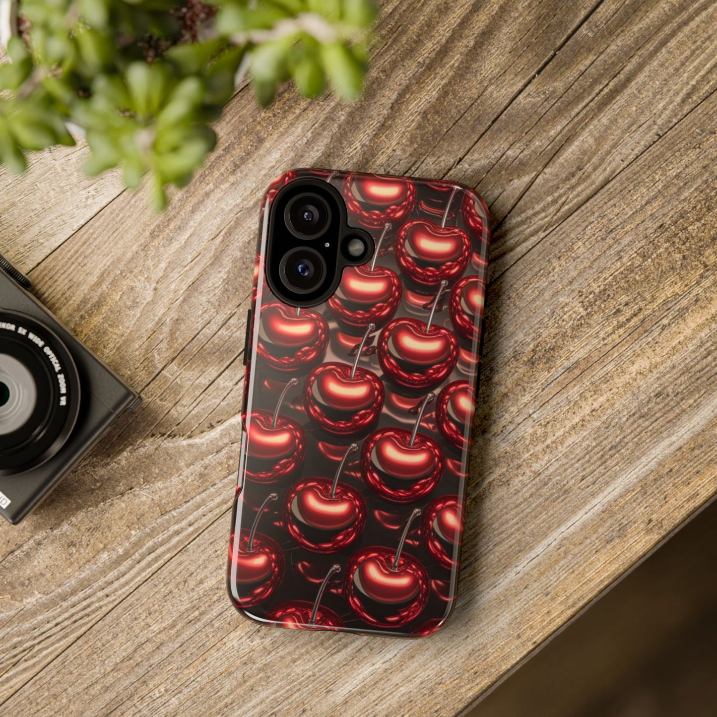 iPhone Case - Shiny Cherries Design