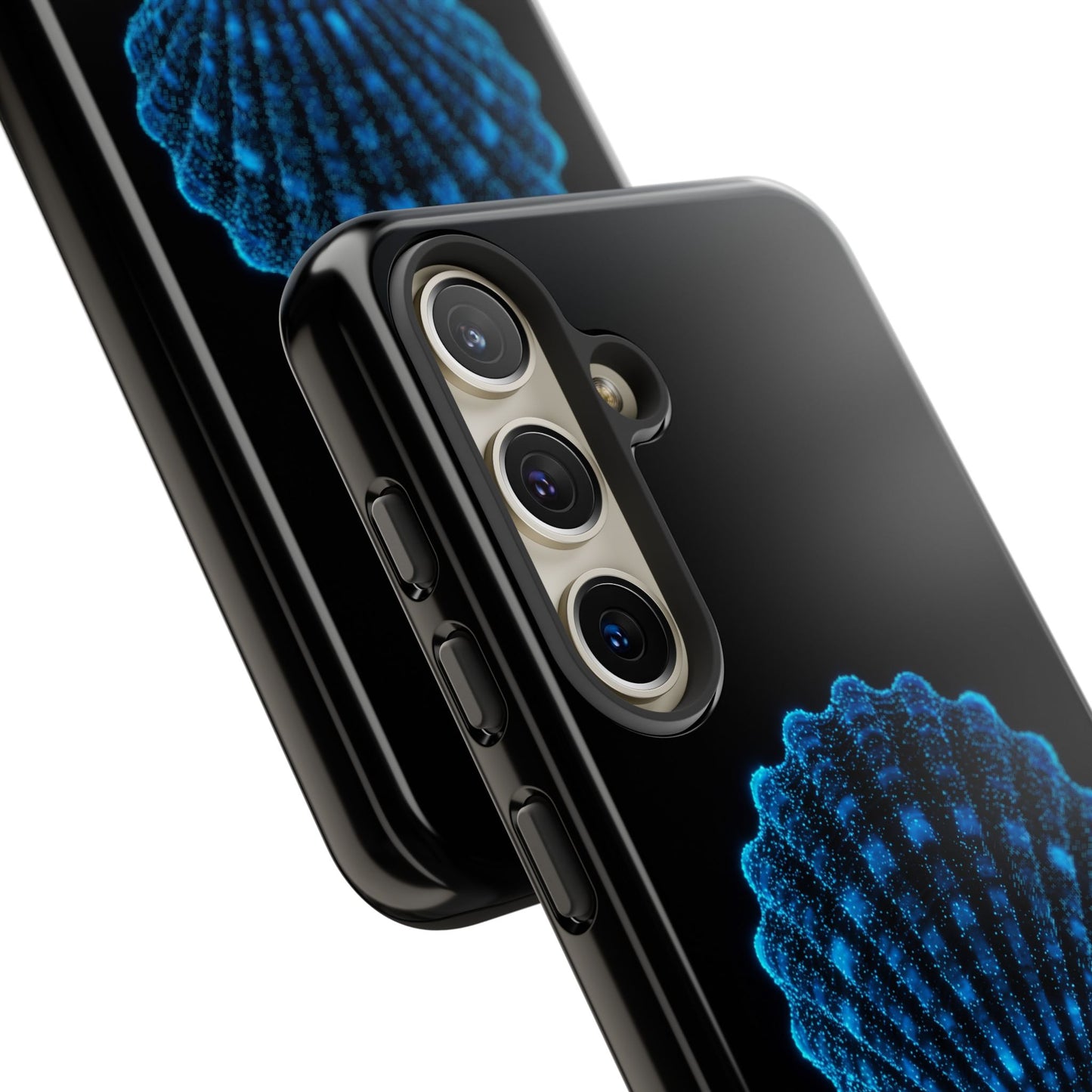Samsung Phone Case Bioluminescent Shell Design Nautical Phone Case Beach Accessory