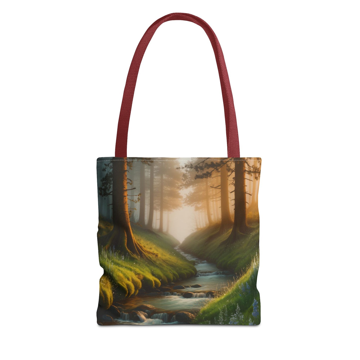 Nature Stream Tote Bag Shopping Bag Reusable Tote Nature Bag