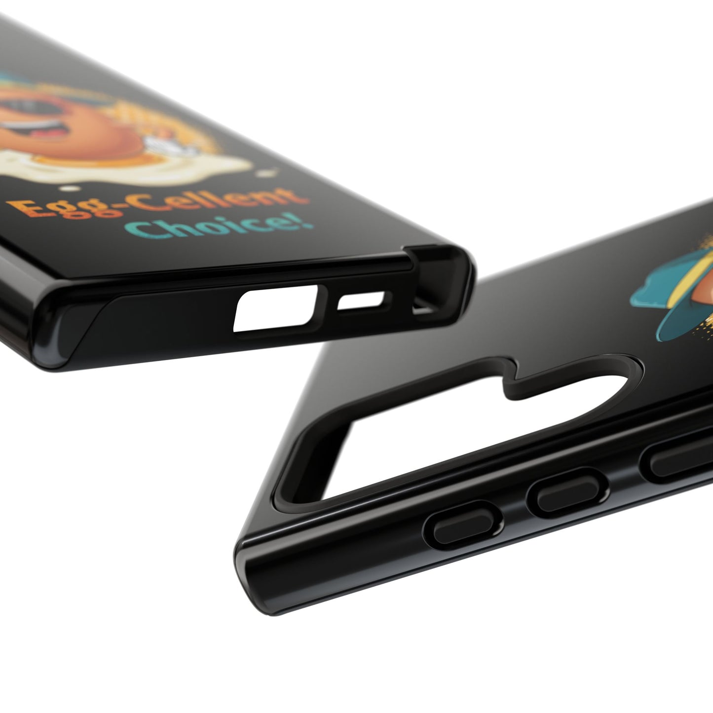 Samsung Phone Case - Egg-Cellent Choice Pun Design
