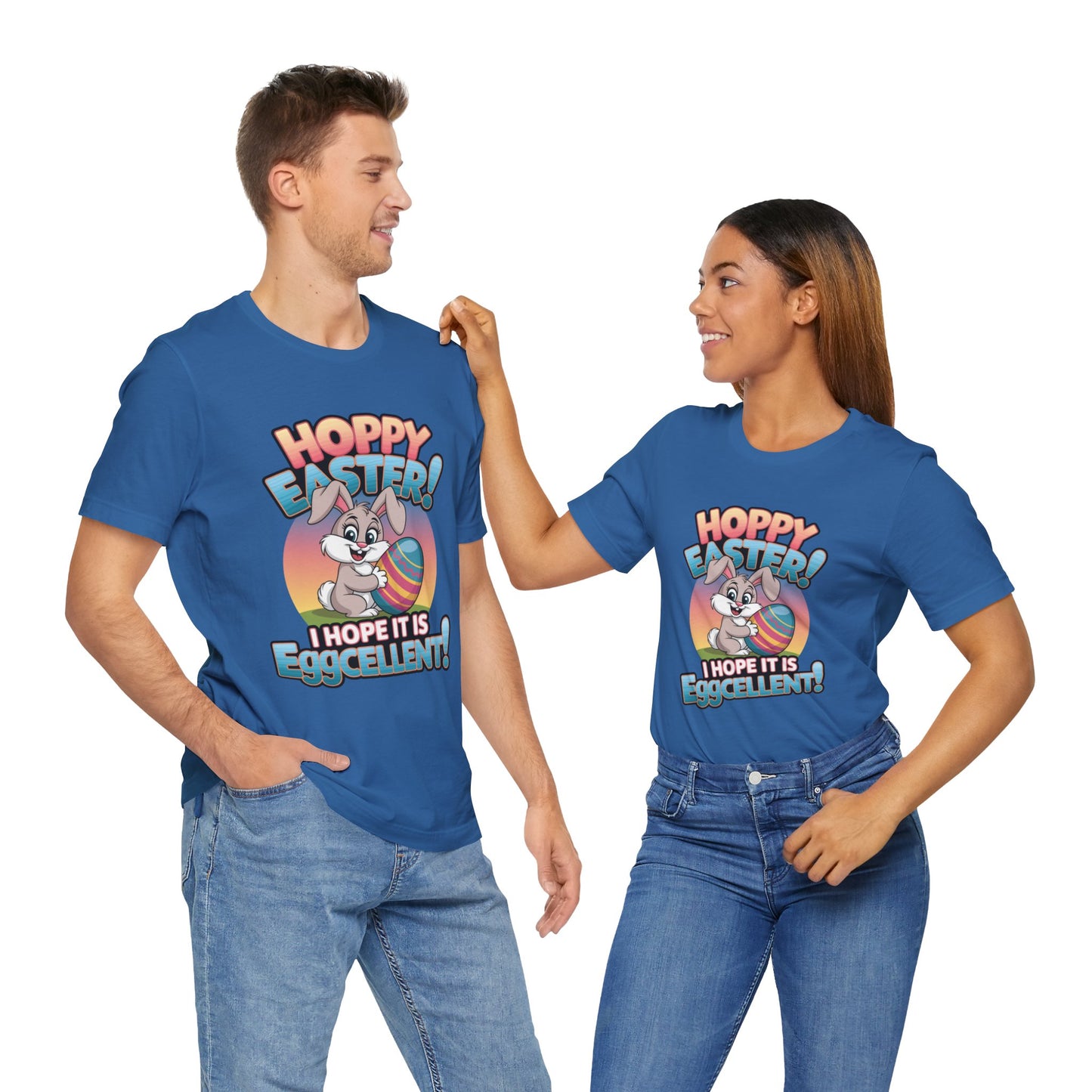 Happy Easter Unisex Tee Easter Shirt Easter Bunny T Shirt Easter Apparel Easter Bunny Outfit