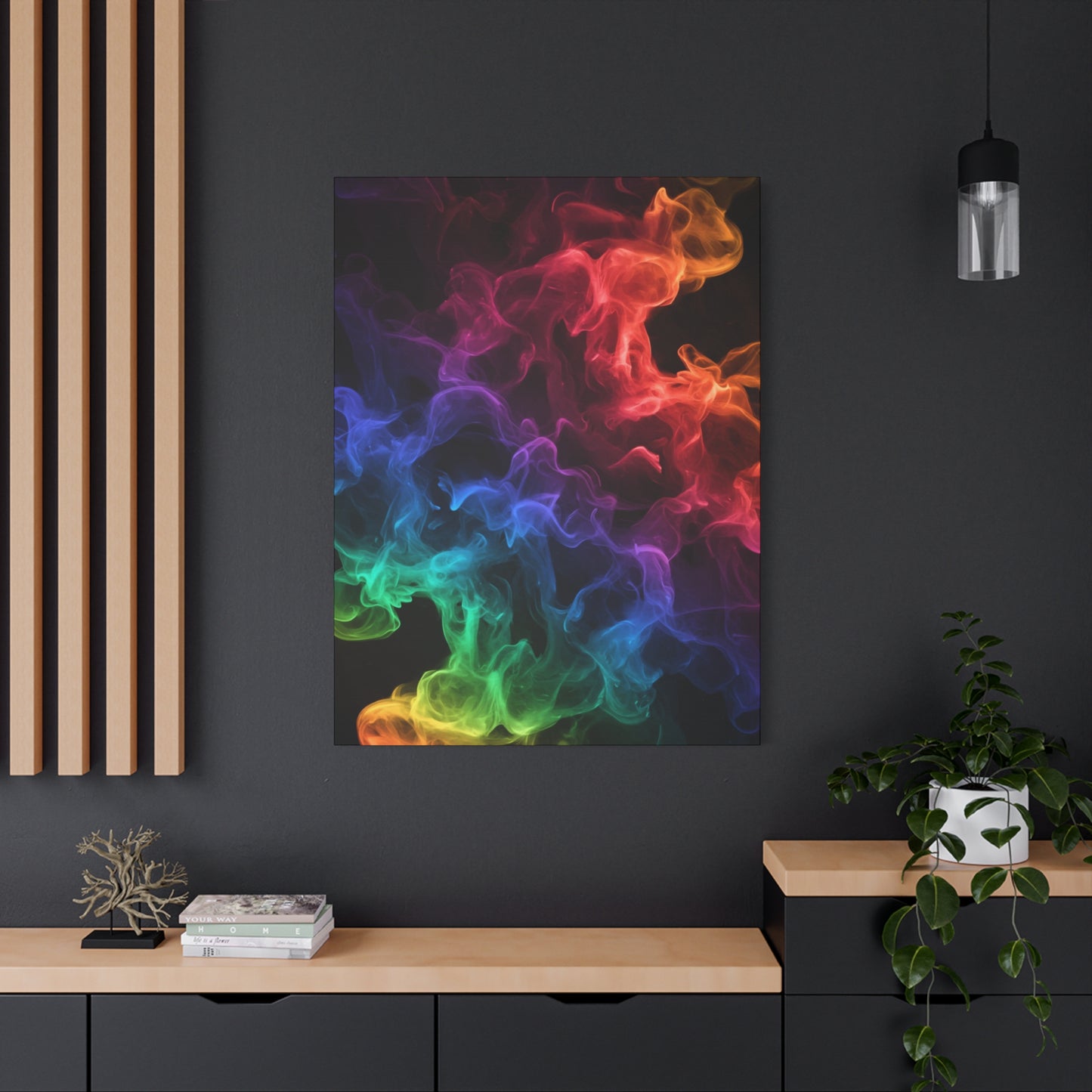 Colorful Smoke Art