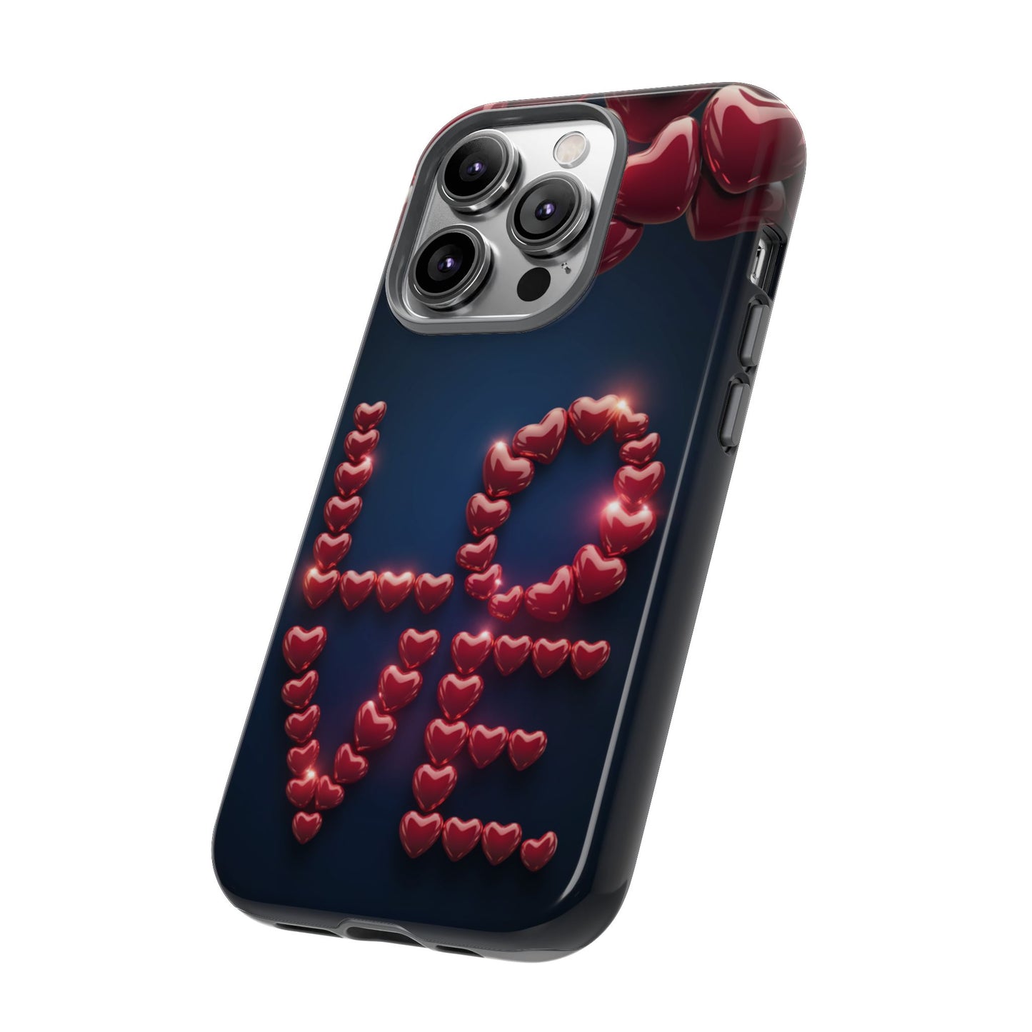 iPhone Case - Love Hearts Design
