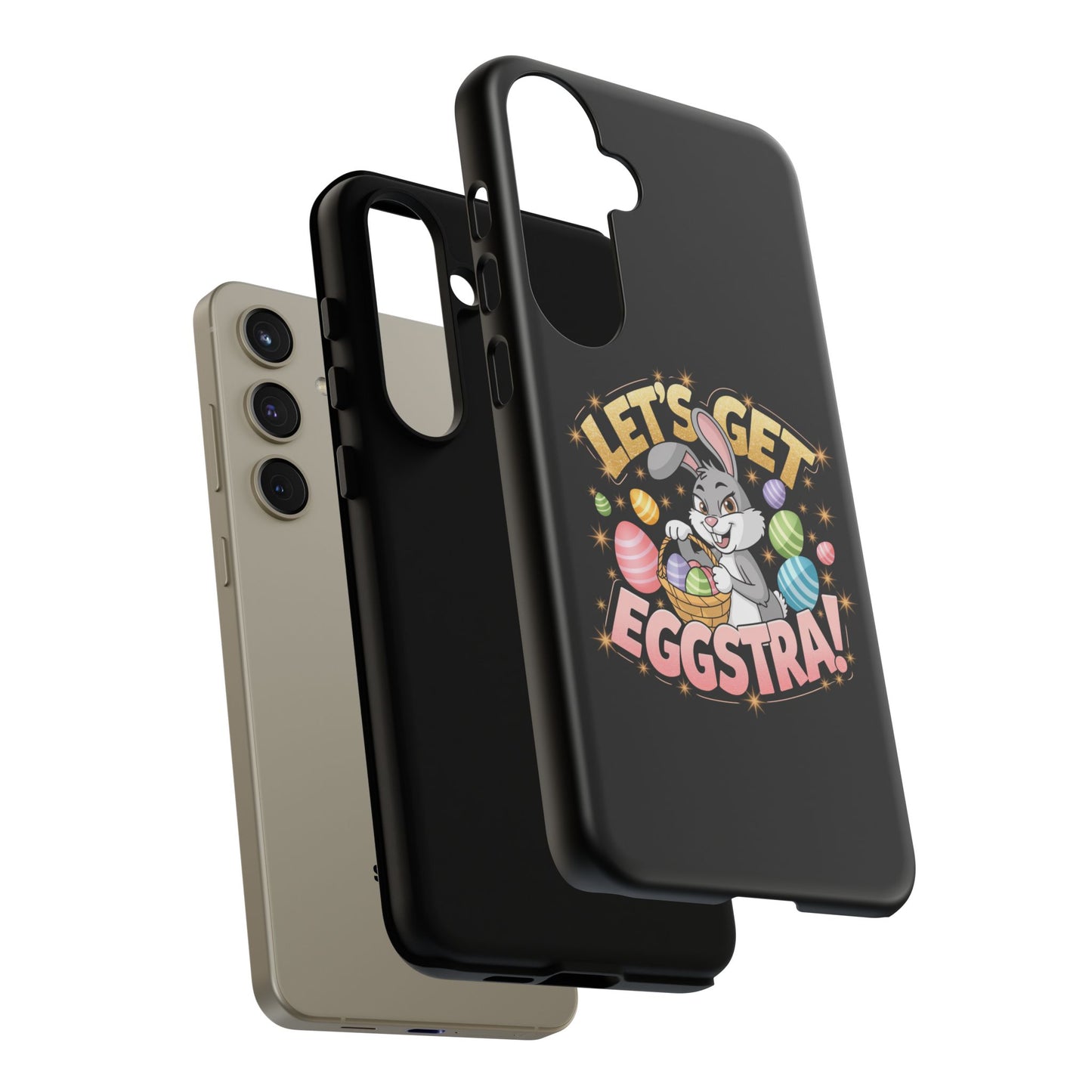 Samsung Phone Case Easter Bunny Let's Get Eggstra Samsung Case