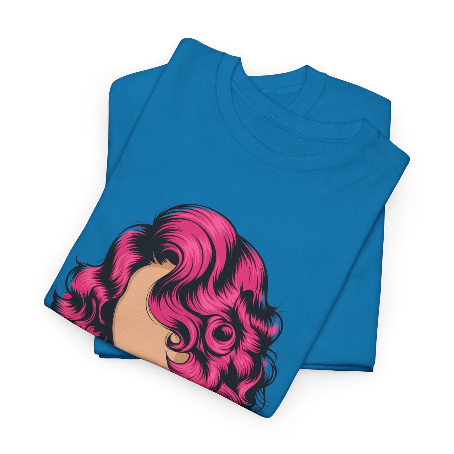 Curly Hair Tee: Want To Curl Up And Dye – Funny Hair Colorist Tee, Salon & Curl Lovers Gift, Trendy Graphic Shirt for Hairstylists
