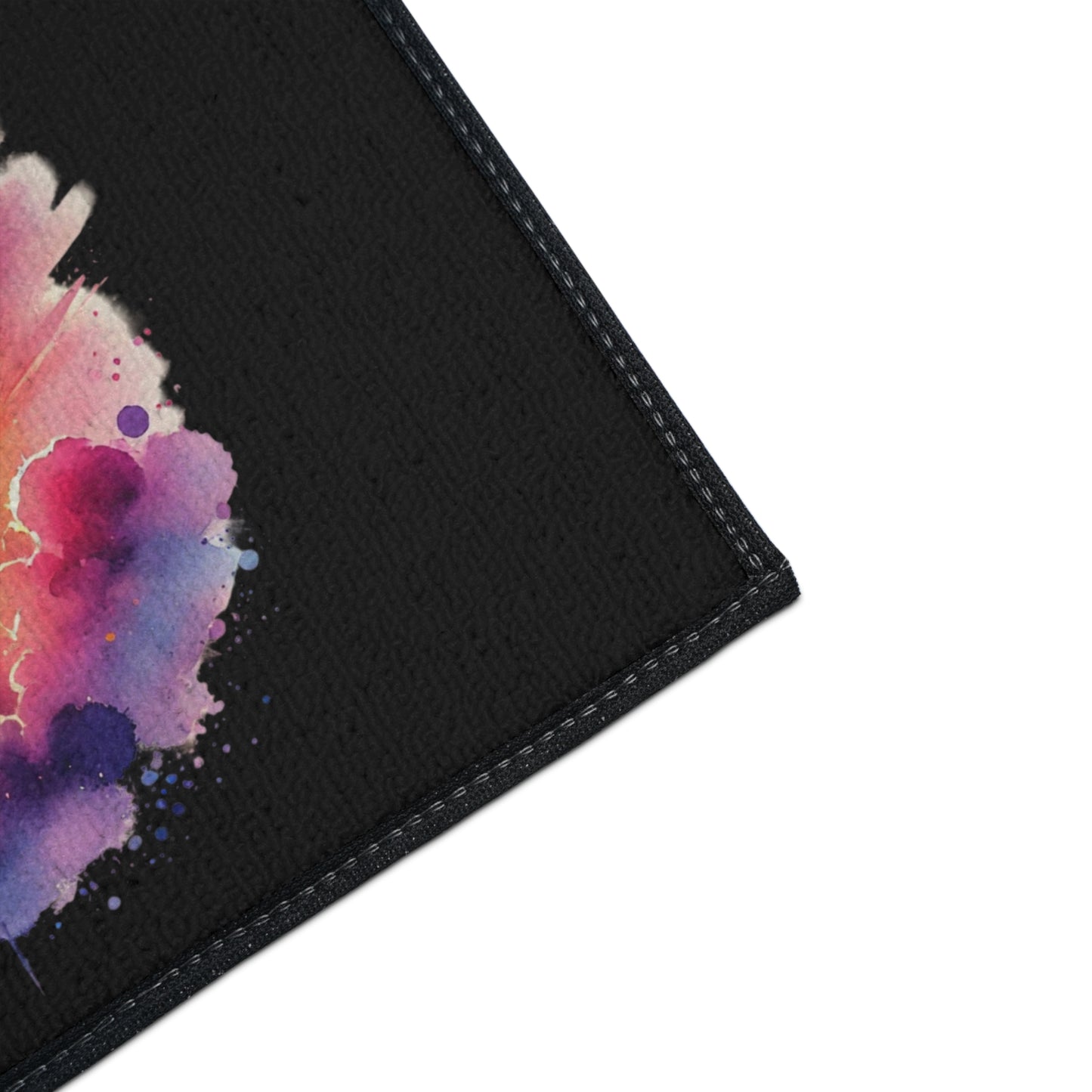 Inspirational Christian Heavy Duty Floor Mat - Sunrise Cross Design
