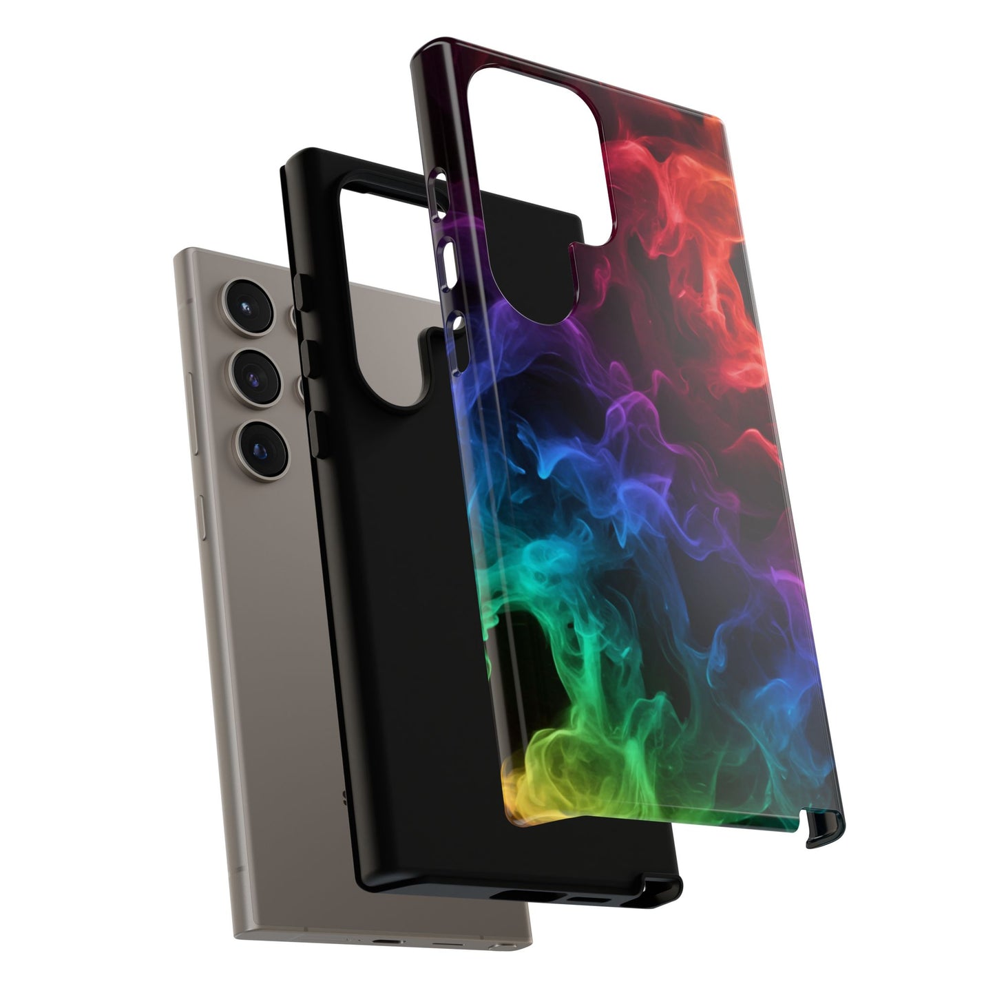 Samsung Tough Case - Colorful Smoke Design