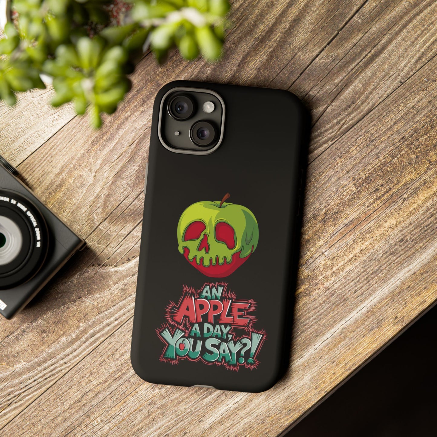 iPhone Case - Poison Apple 'An Apple a Day You Say'