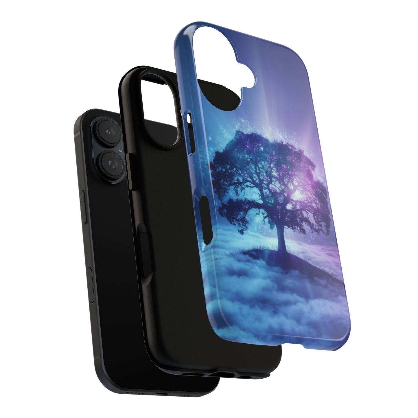 iPhone Case with Dreamy Tree Design