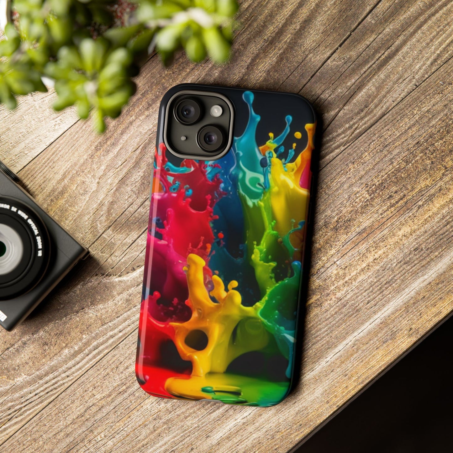 Vibrant Splash iPhone Case - Color Burst iPhone Case