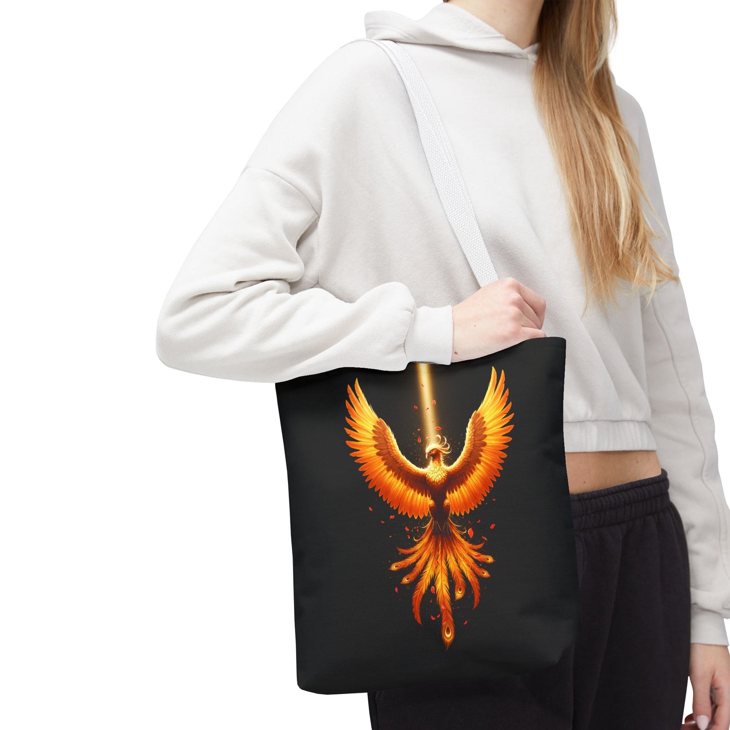 Majestic Phoenix Tote Bag - Empowerment & Inspiration Phoenix Bag Legendary Tote