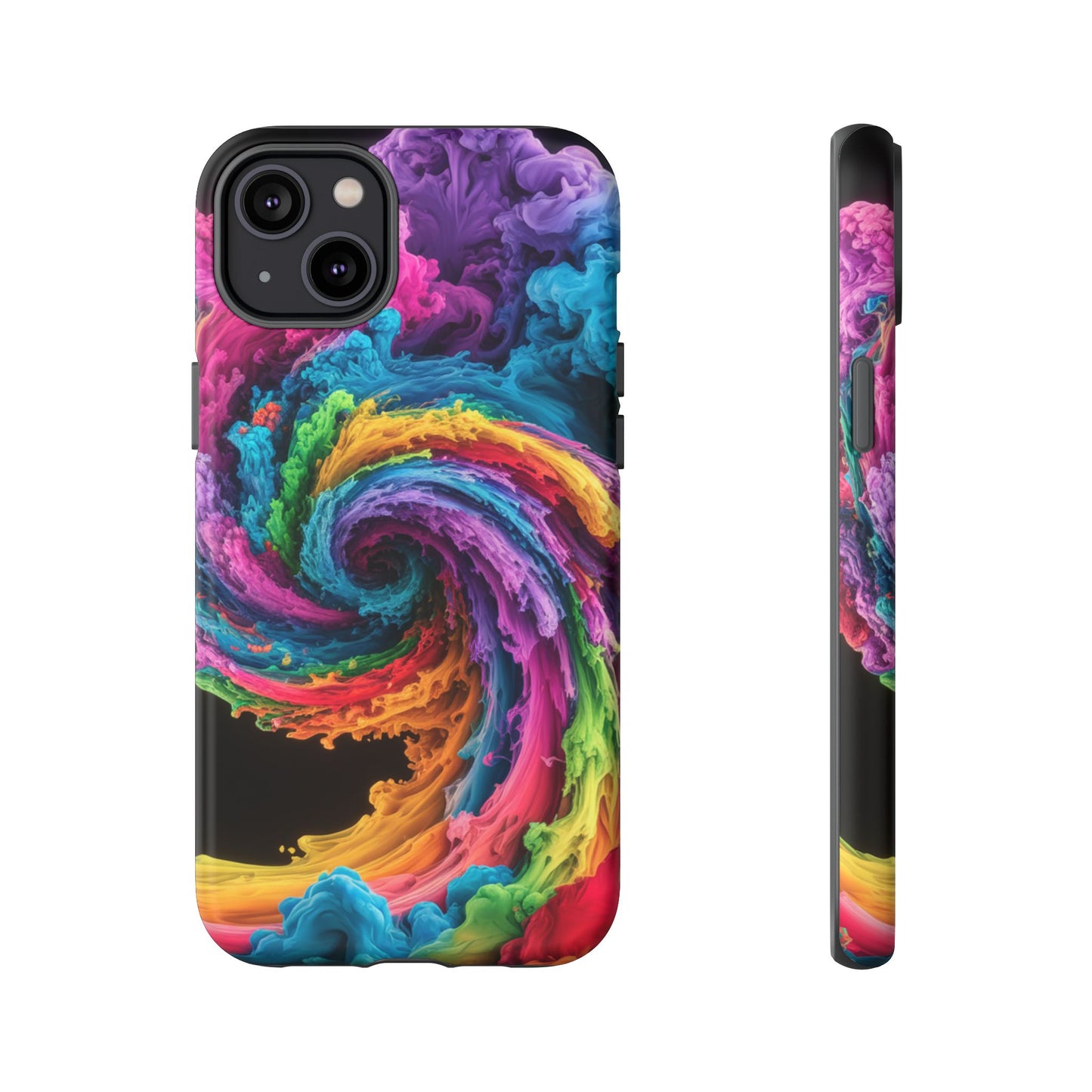 iPhone Case - Colorful Swirl Design