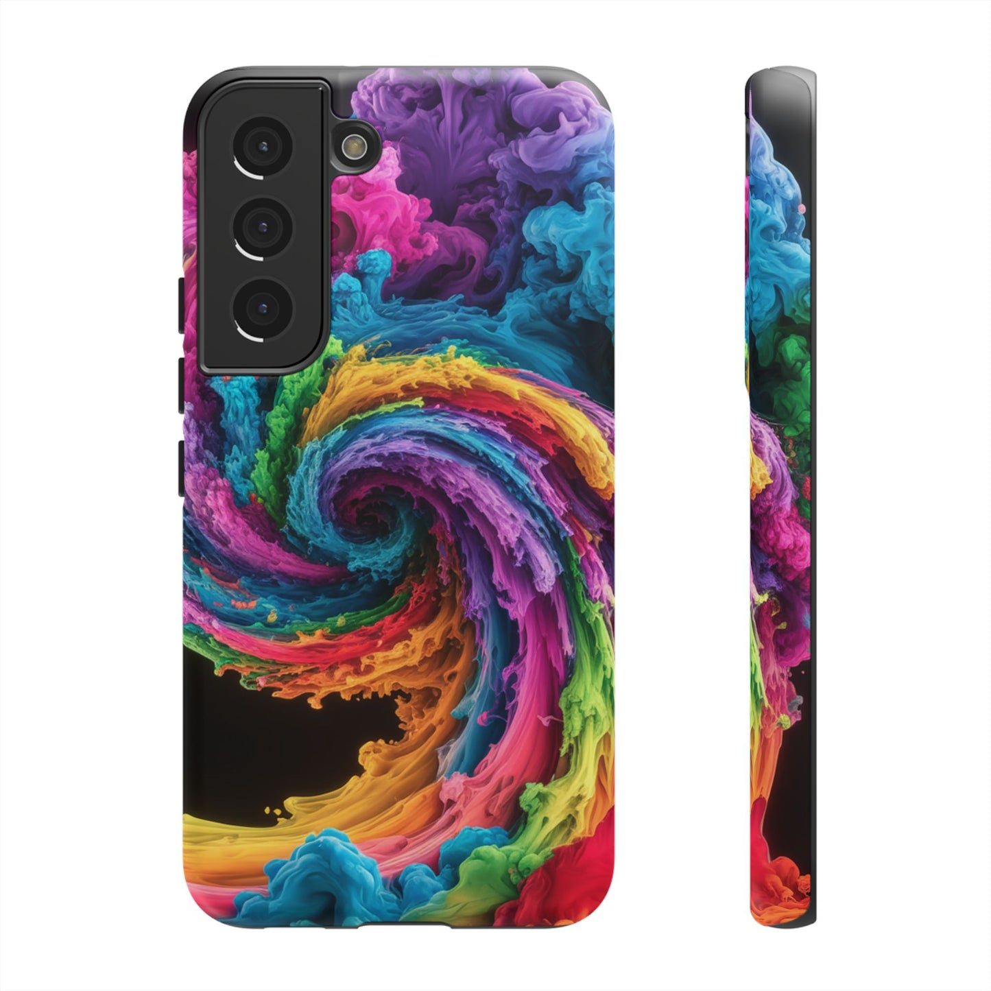 Phone Case - Colorful Swirl Design for Samsung Galaxy