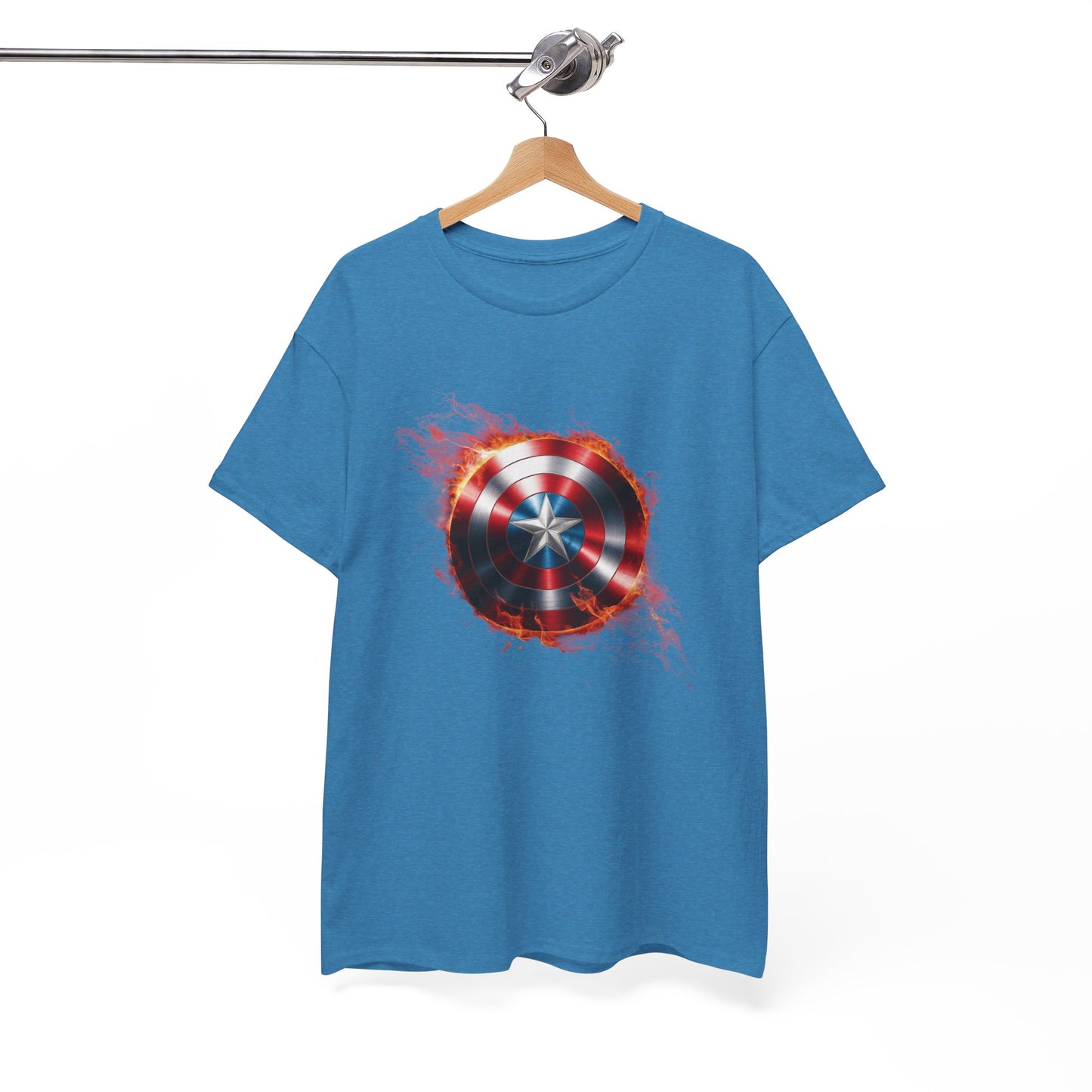 Captain America Flame Tee