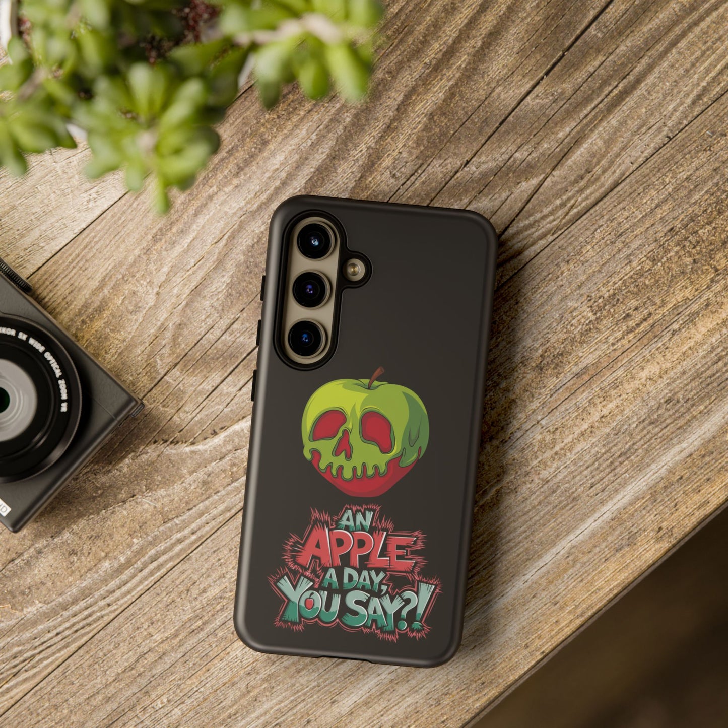 Samsung Galaxy Tough Case - Poison Apple 'An Apple a Day You Say'