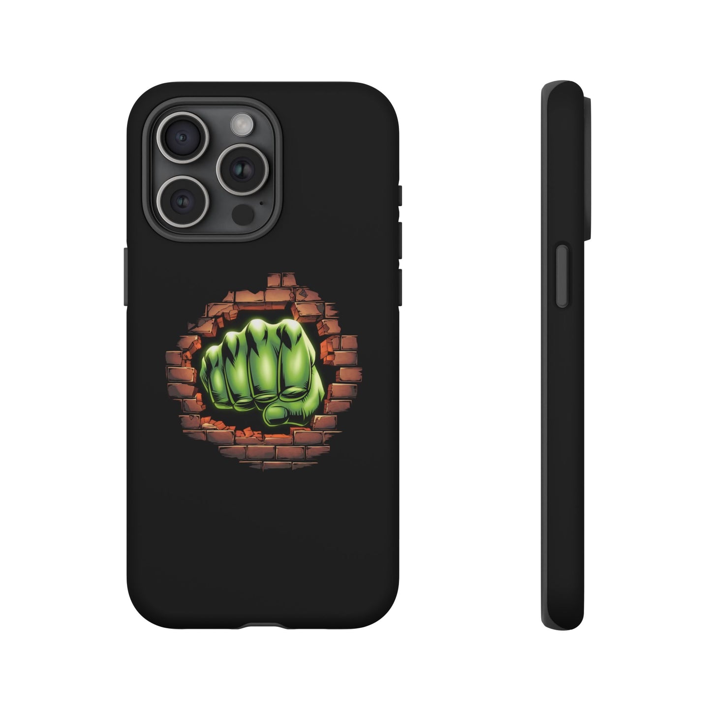 iPhone Case Green Fist Tough Case, Comic Book Phone Case, iPhone Case for Geeks