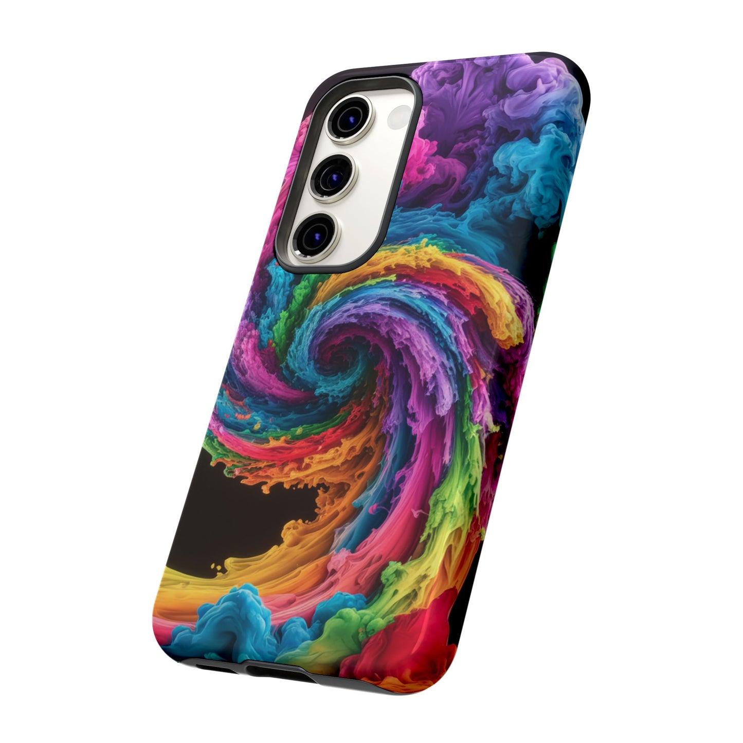 Phone Case - Colorful Swirl Design for Samsung Galaxy