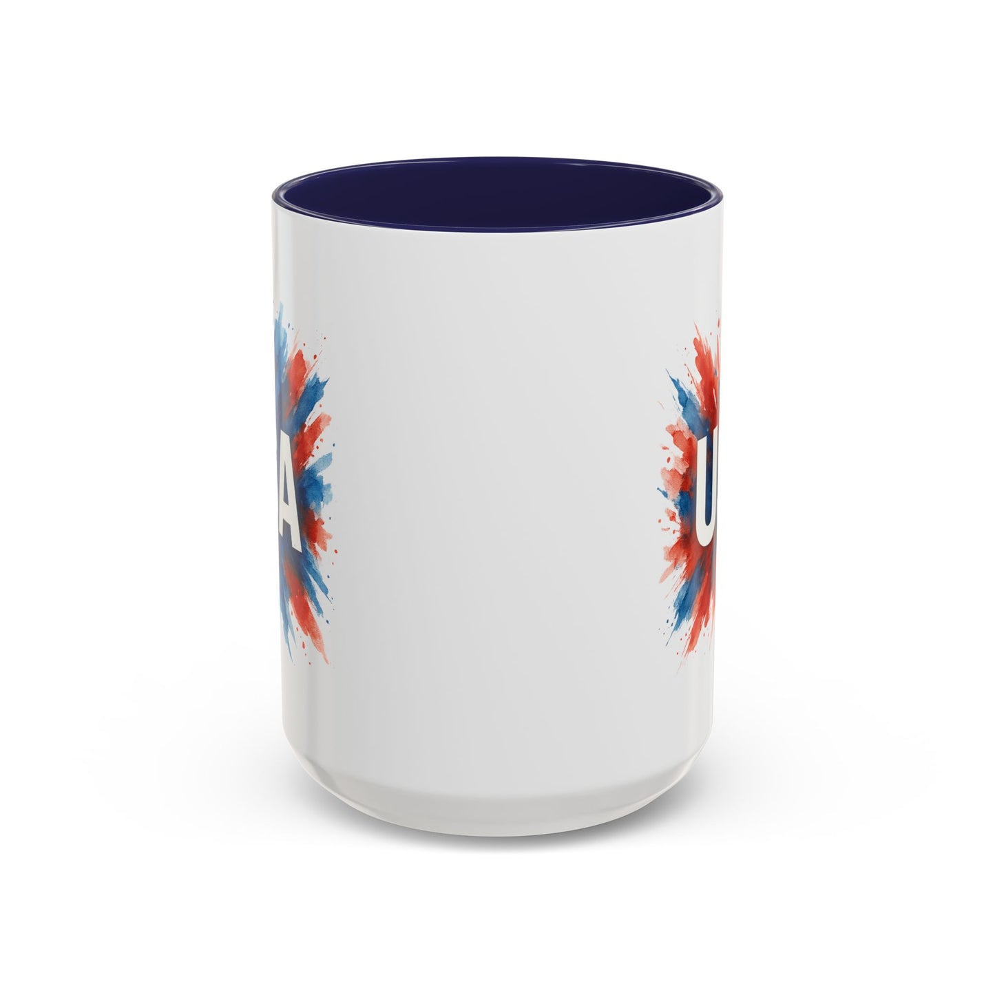 USA Patriotic Coffee Mug | 4th of July Gift | Red White Blue Mug | American Pride Cup | Independence Day Drinkware | USA Mug