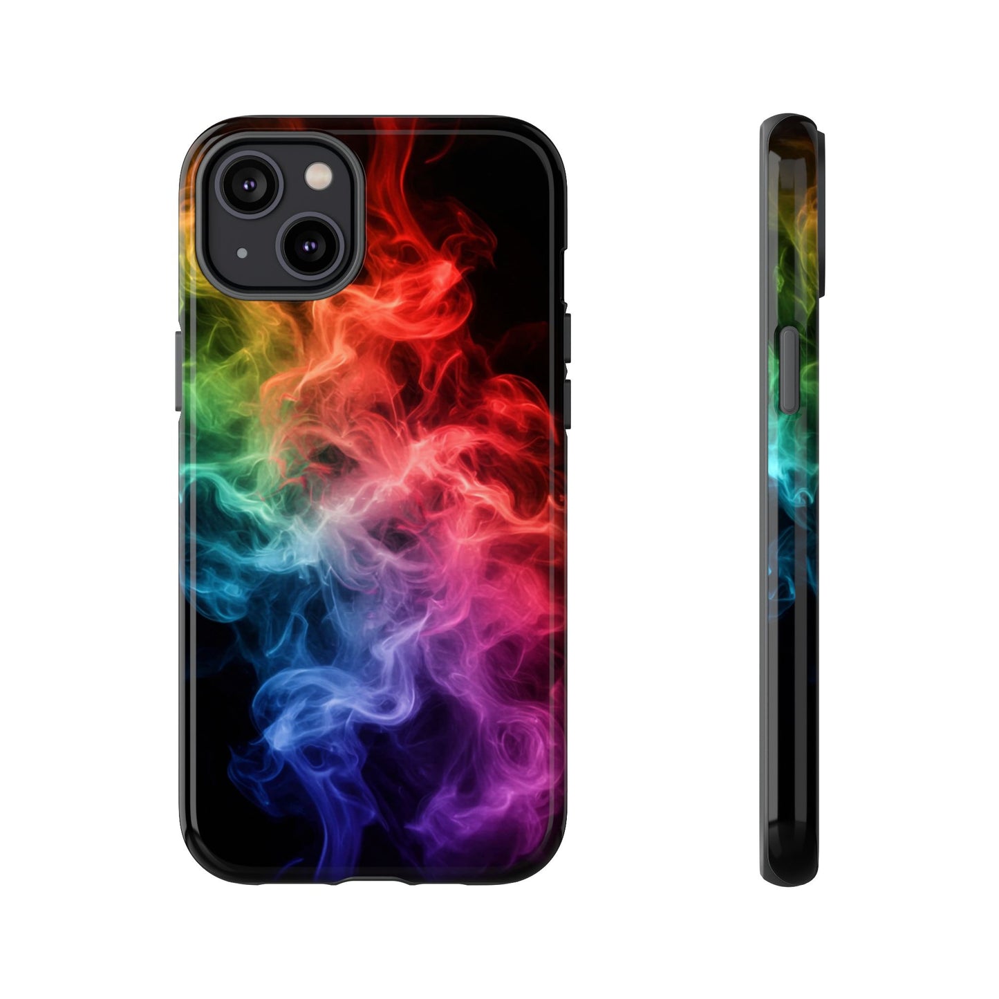 iPhone Case - Colorful Smoke Design