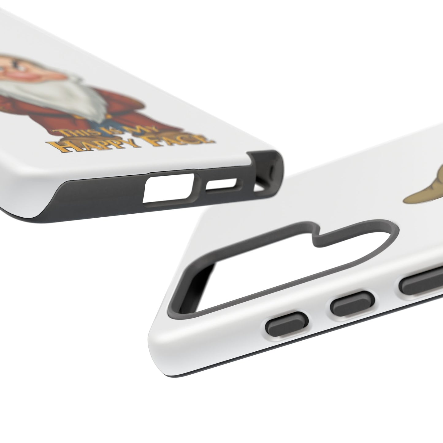 Samsung Phone Case - Grumpy Dwarf 'This is My Happy Face'