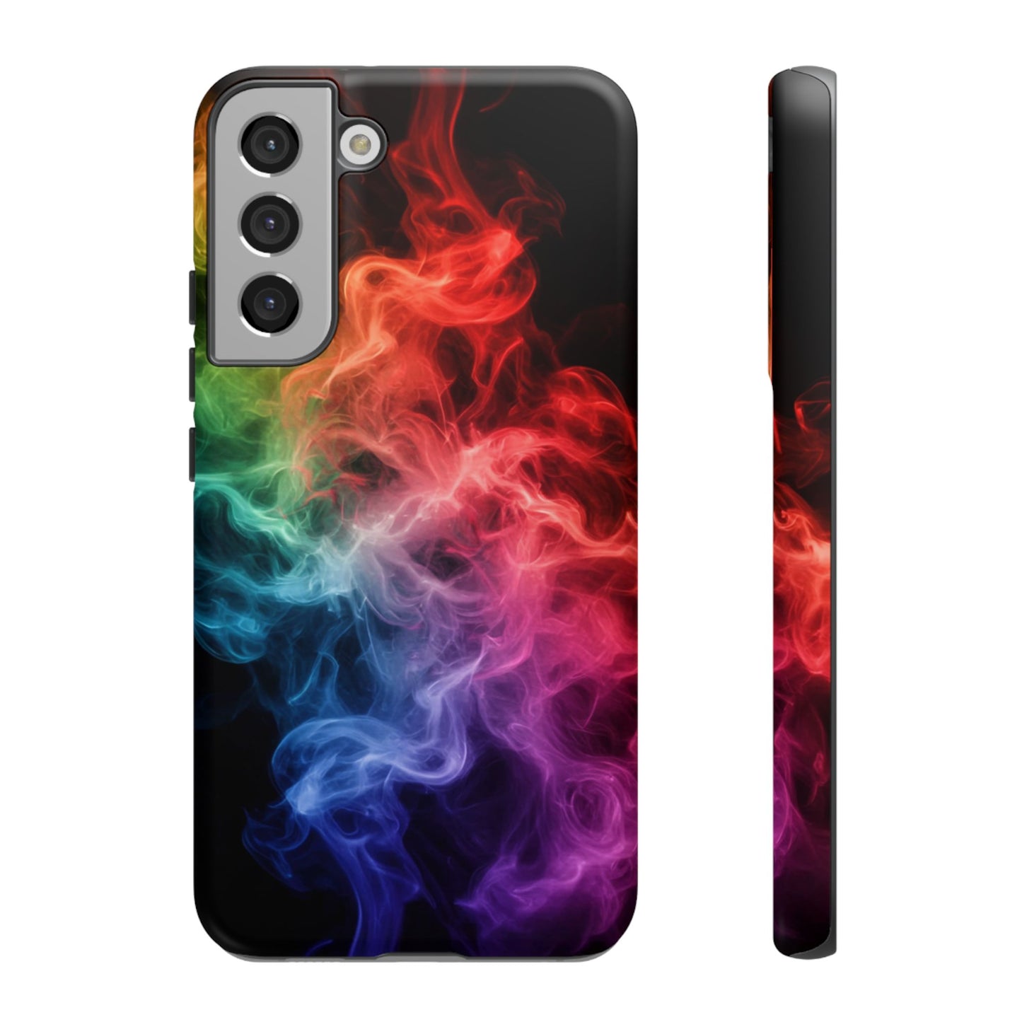 Samsung Galaxy Tough Case with Colorful Smoke Design