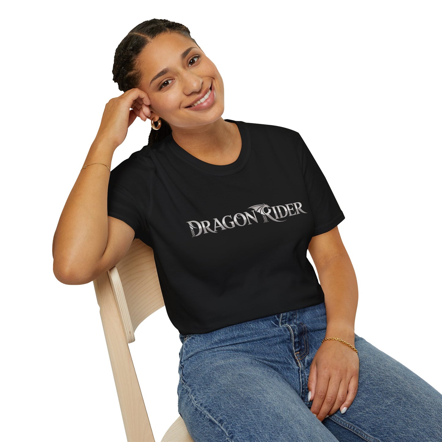 Dragon Rider T-Shirt | Fantasy Dragon Graphic Tee | Unisex Nerdy Shirt | Gamer Gift | Medieval Mythical Shirt | Cosplay Style Tee