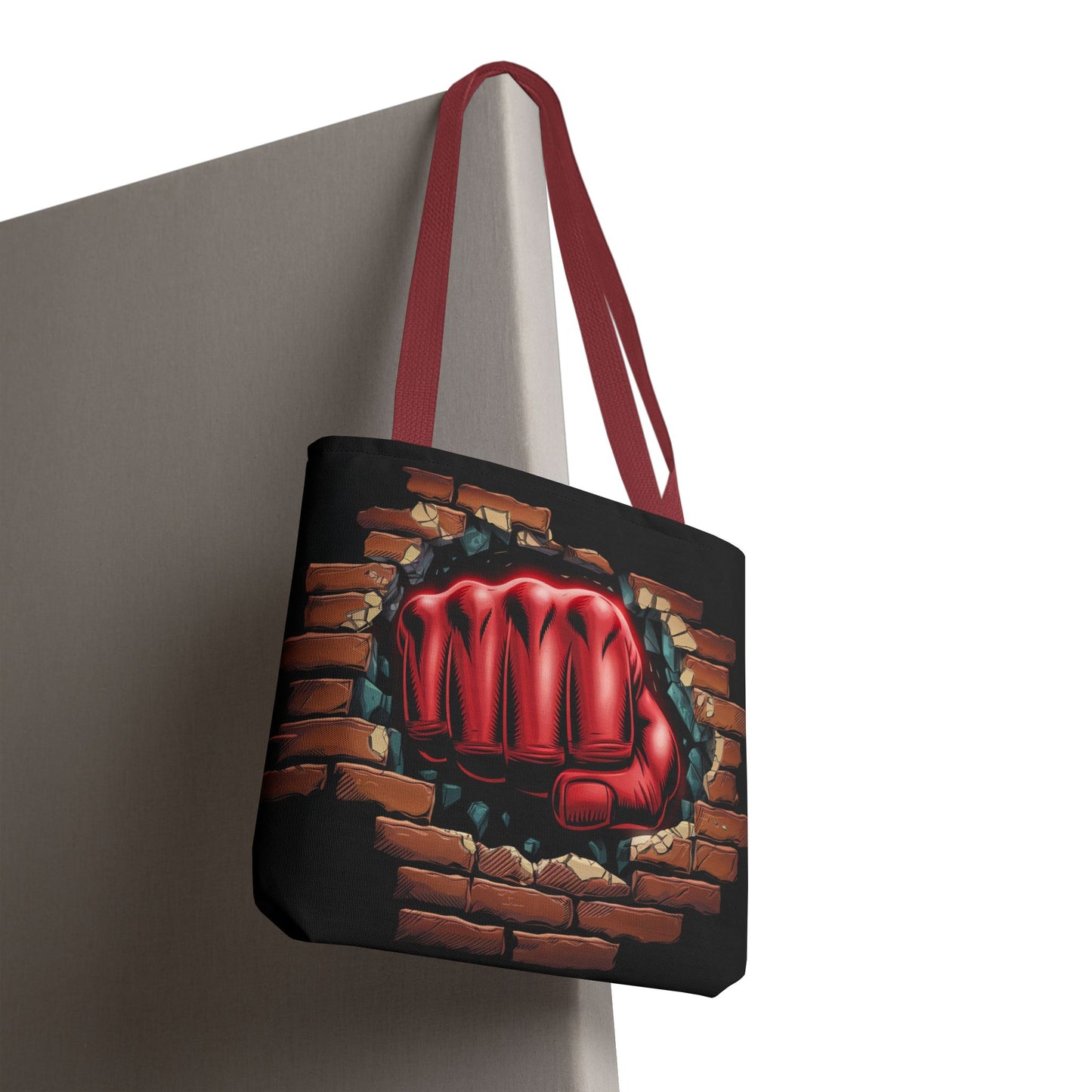 Red Fist Tote Bag