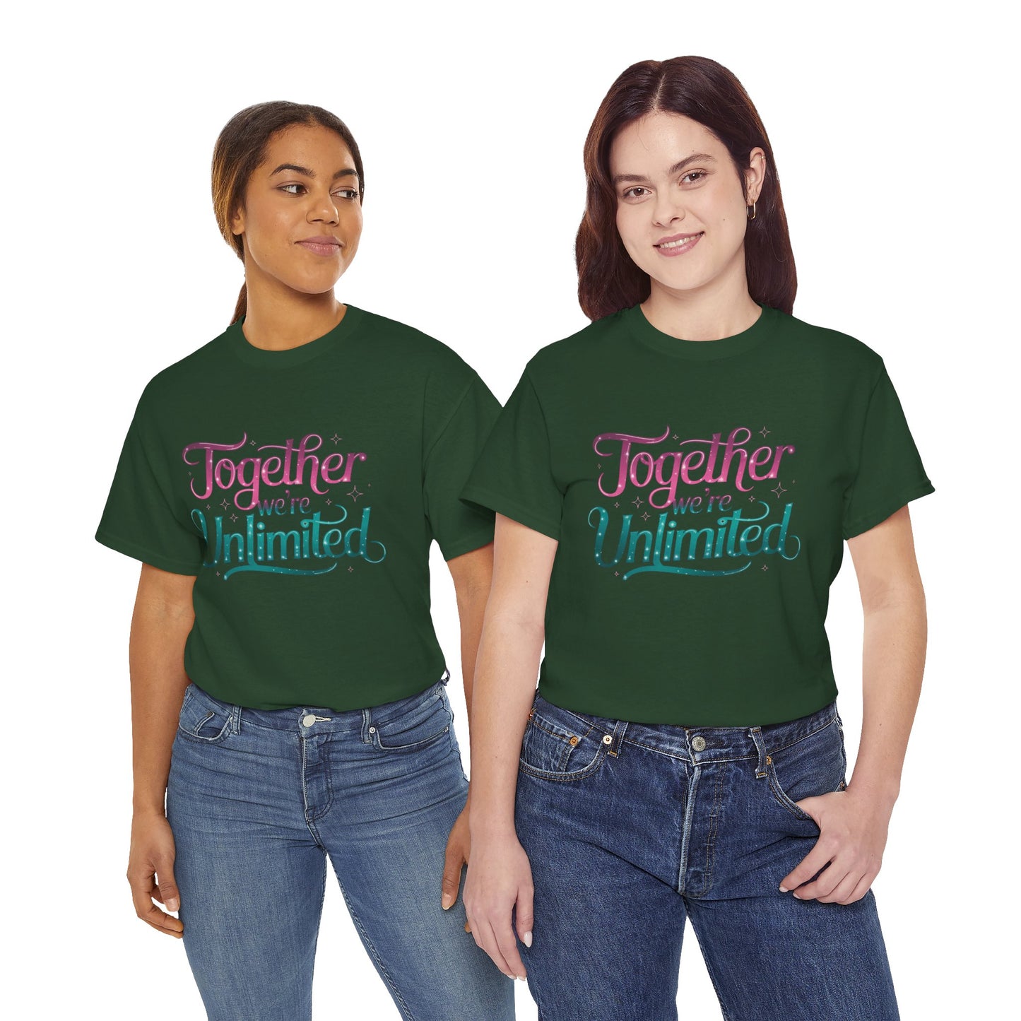 Together We're Unlimited Wicked Shirt - Broadway Musical Tee, Defy Gravity Quote, Witchcore Gift, Elphaba Glinda Unisex T-Shirt 2025