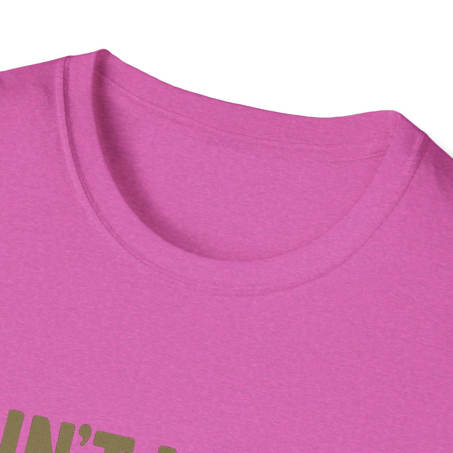 Ain't No Hood Like Motherhood T-Shirt - Unisex Softstyle Tee for Moms Mother's Day Gift