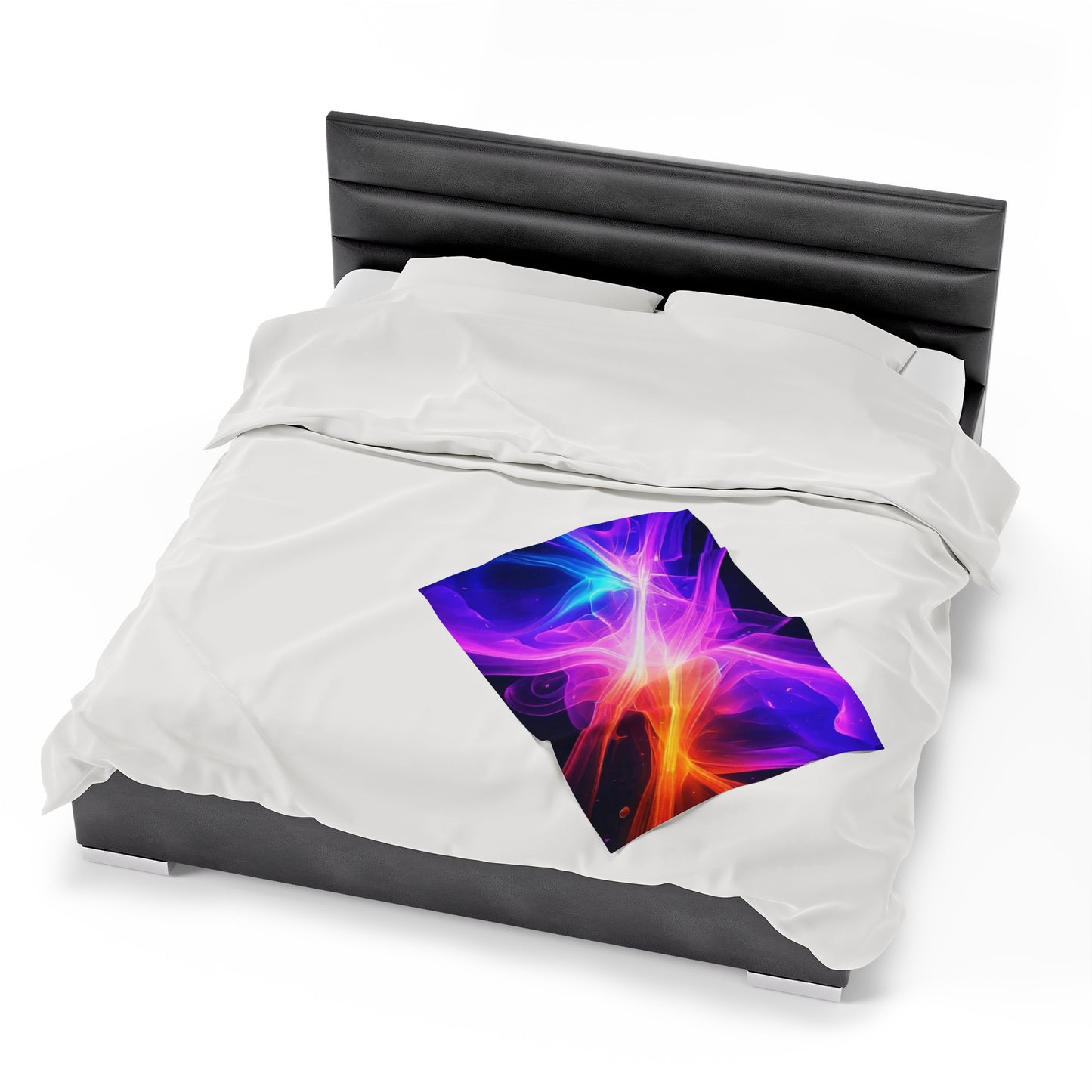 Color Splash Plush Velveteen Blanket