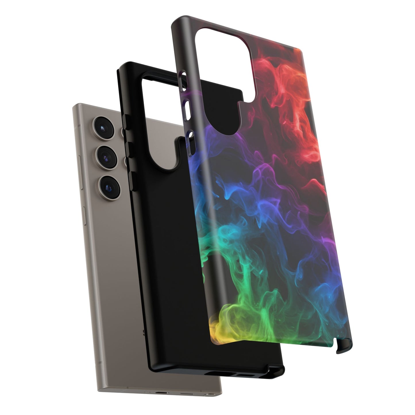 Samsung Tough Case - Colorful Smoke Design