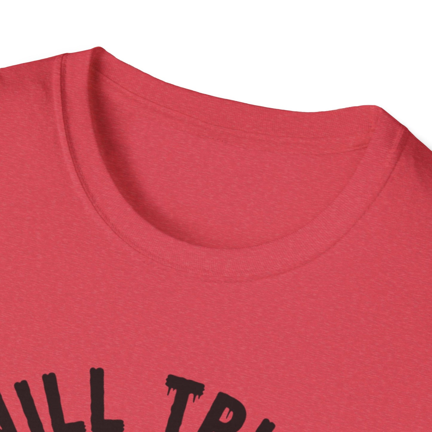 Will Trick for Treat Ghost Dog Halloween T-Shirt | Funny Spooky Dog Tee | Trick or Treat Pup Graphic Tee | Cute Fall Gift for Dog Lovers