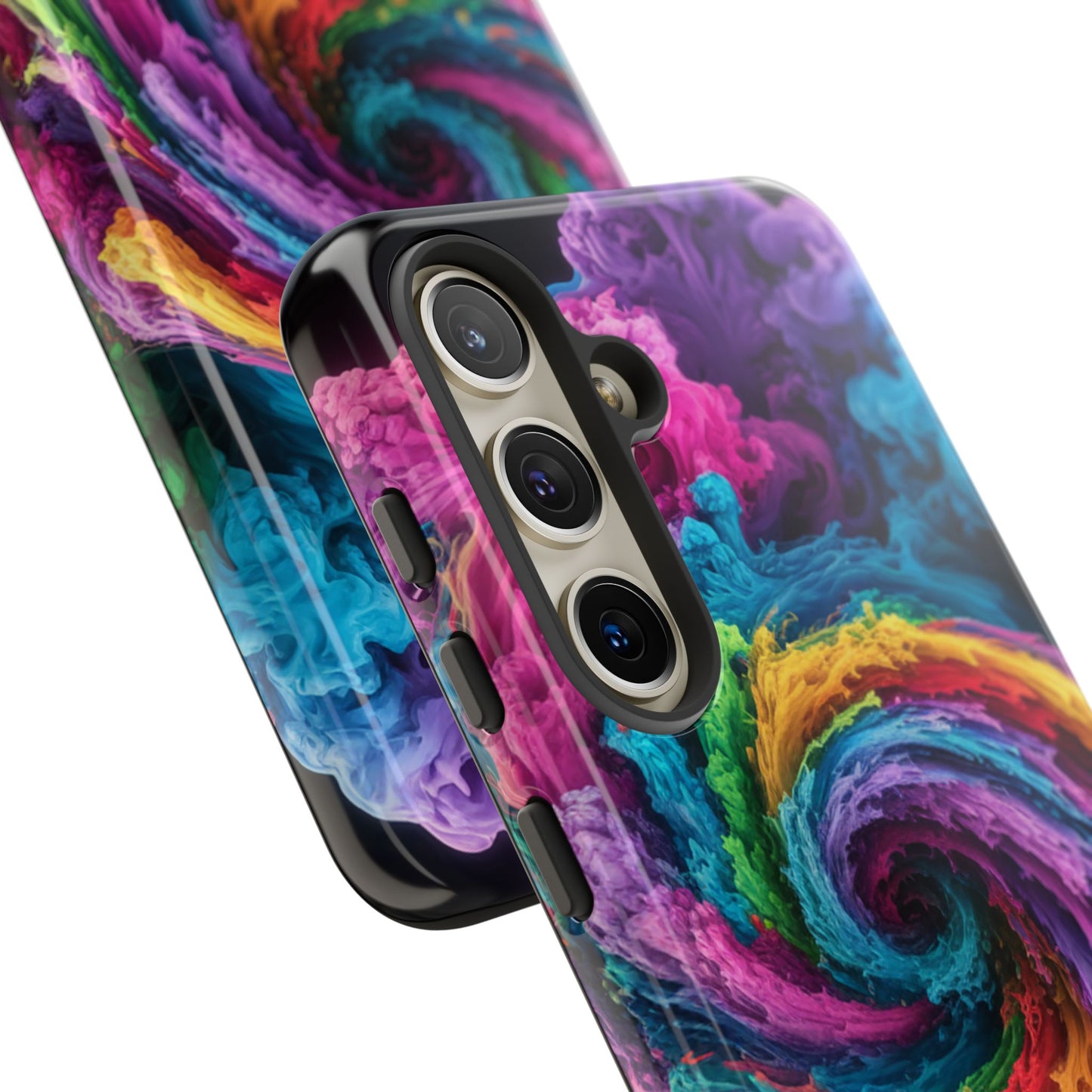 Phone Case - Colorful Swirl Design for Samsung Galaxy