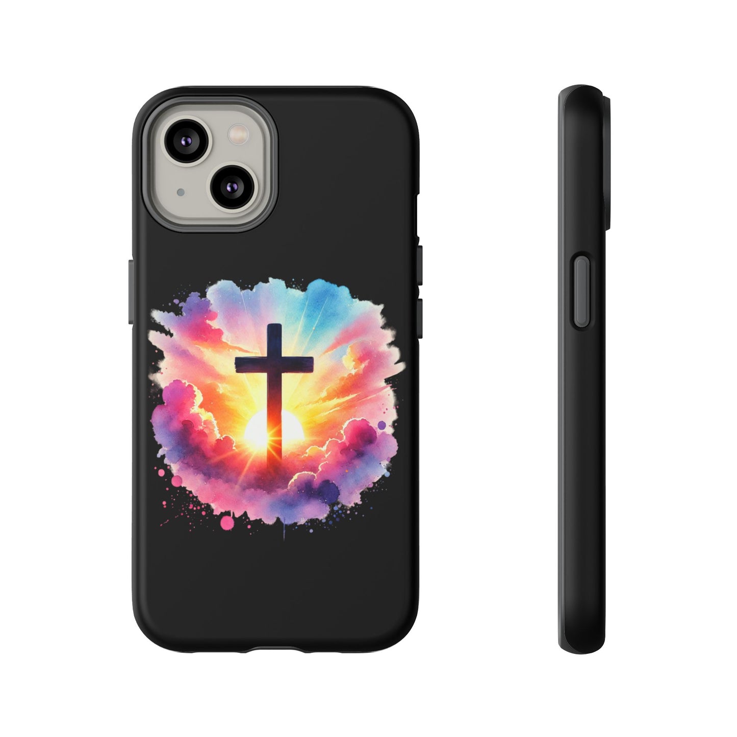 Inspirational Cross iPhone Case Christian Phone Case Easter iPhone Case Faith Based Case Easter iPhone Case