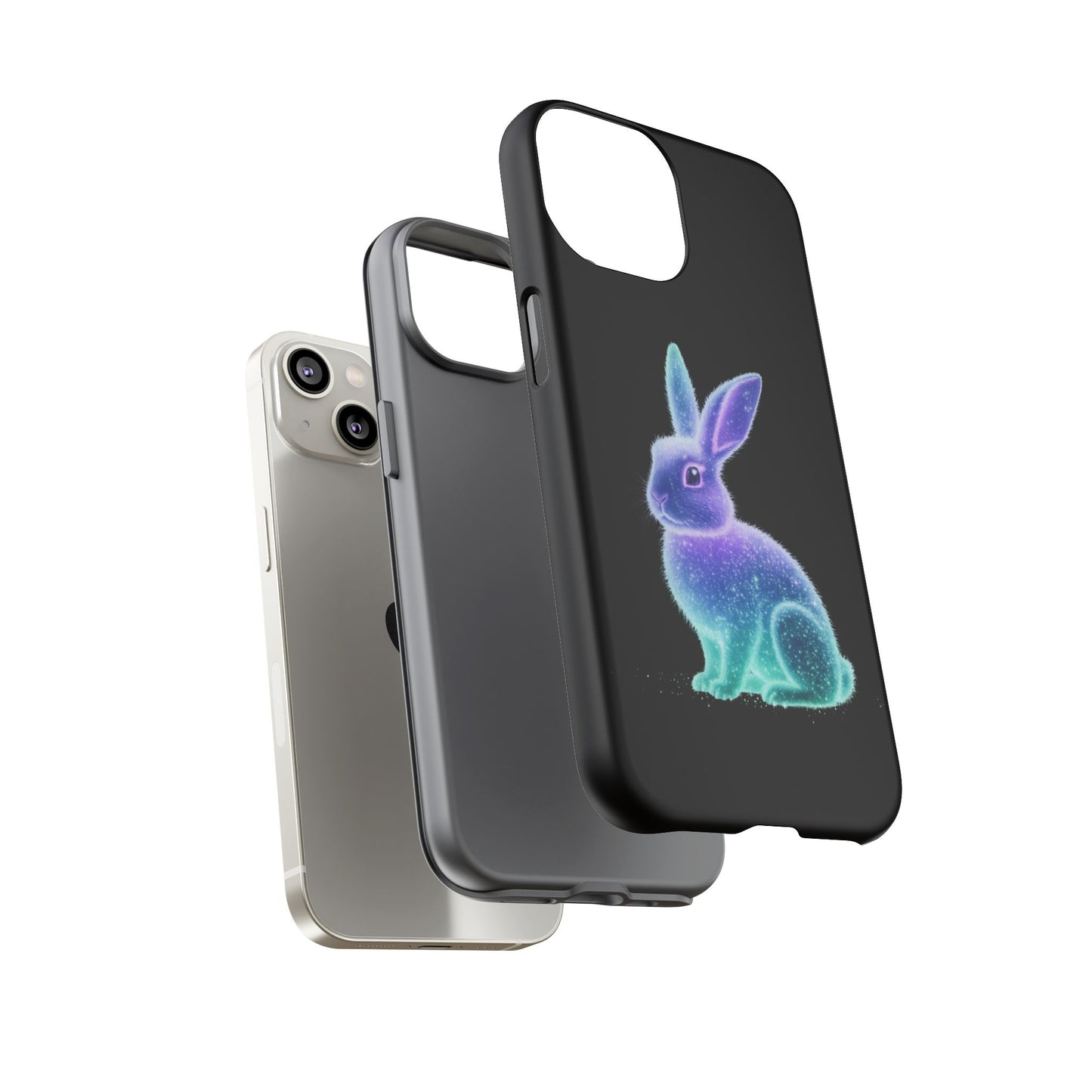 iPhone Case - Bioluminescent Easter Bunny Design
