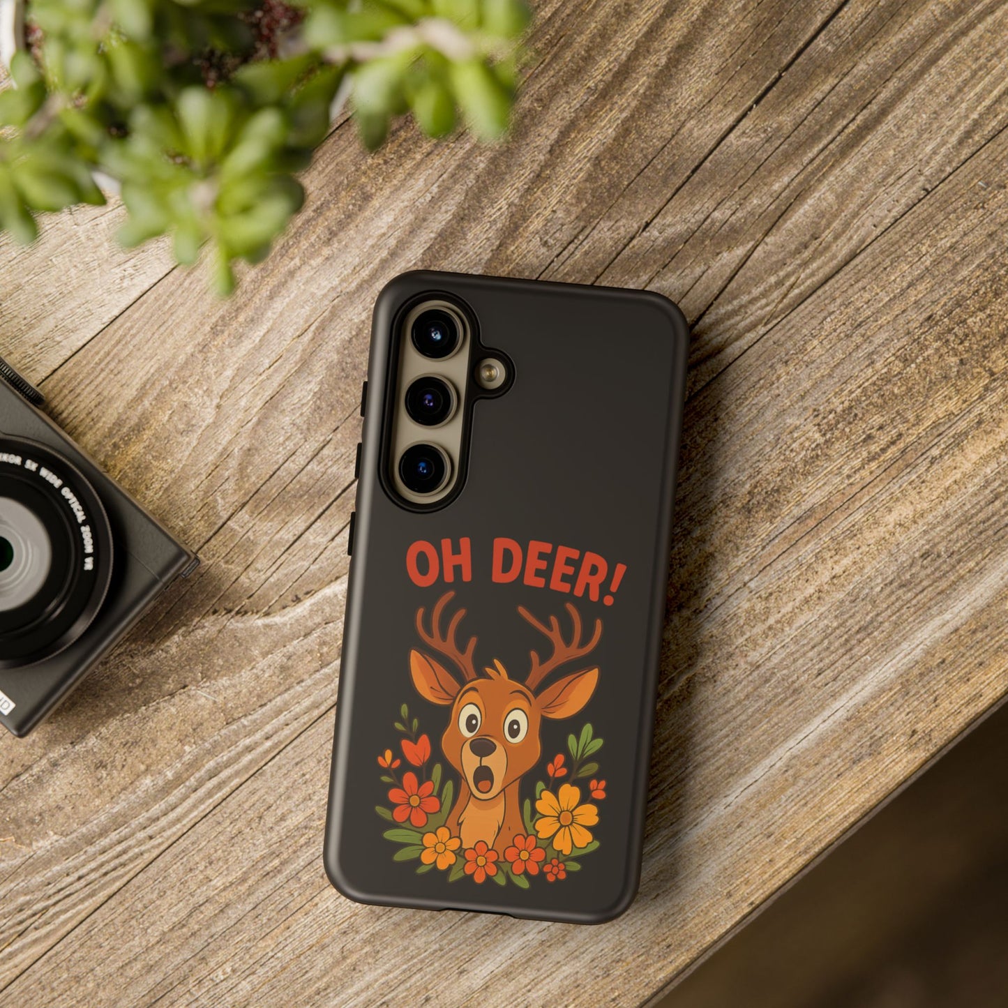 Samsung Phone Case Deer Galaxy Phone Case Nature Phone Accessory Gift for Animal Lovers Funny Case
