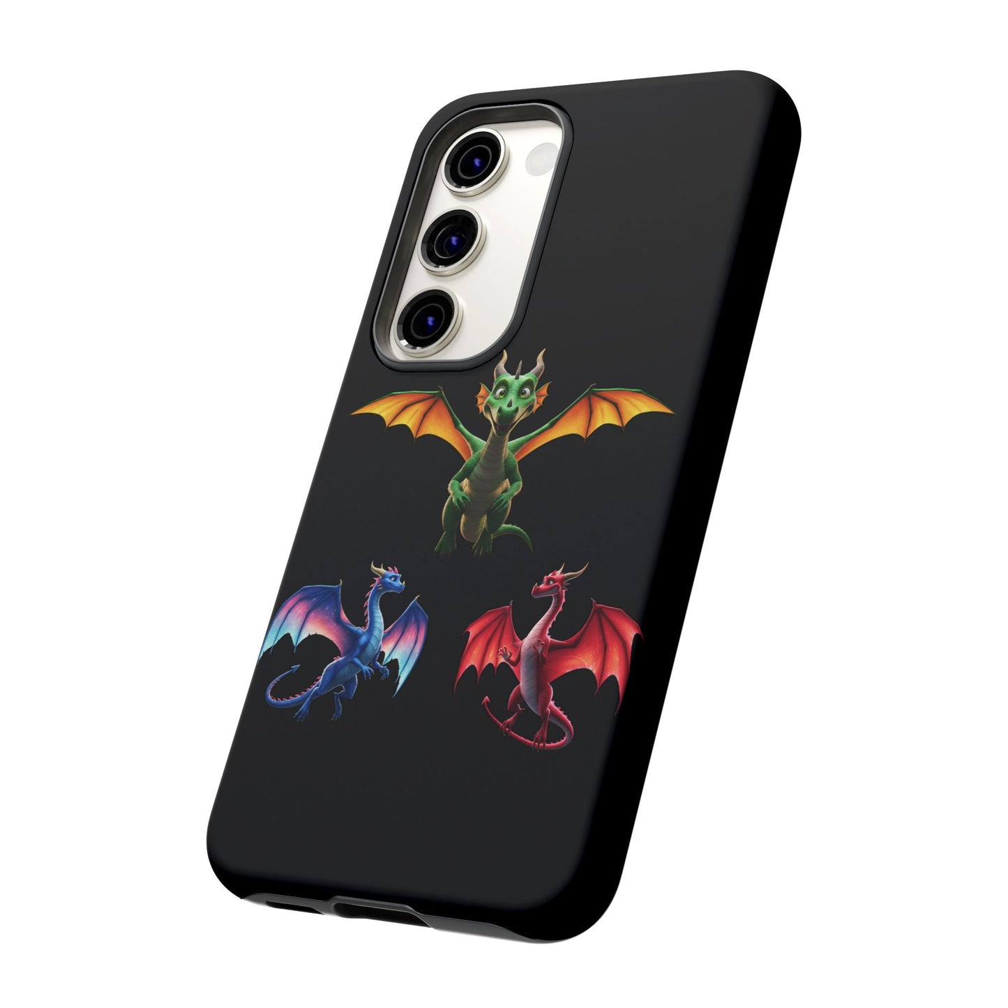 Protective Dragon Phone Case for Samsung Galaxy - Fantasy Art Durable Cover - Bookish Mythical Gift for Teens & Adults Twilight Aesthetic