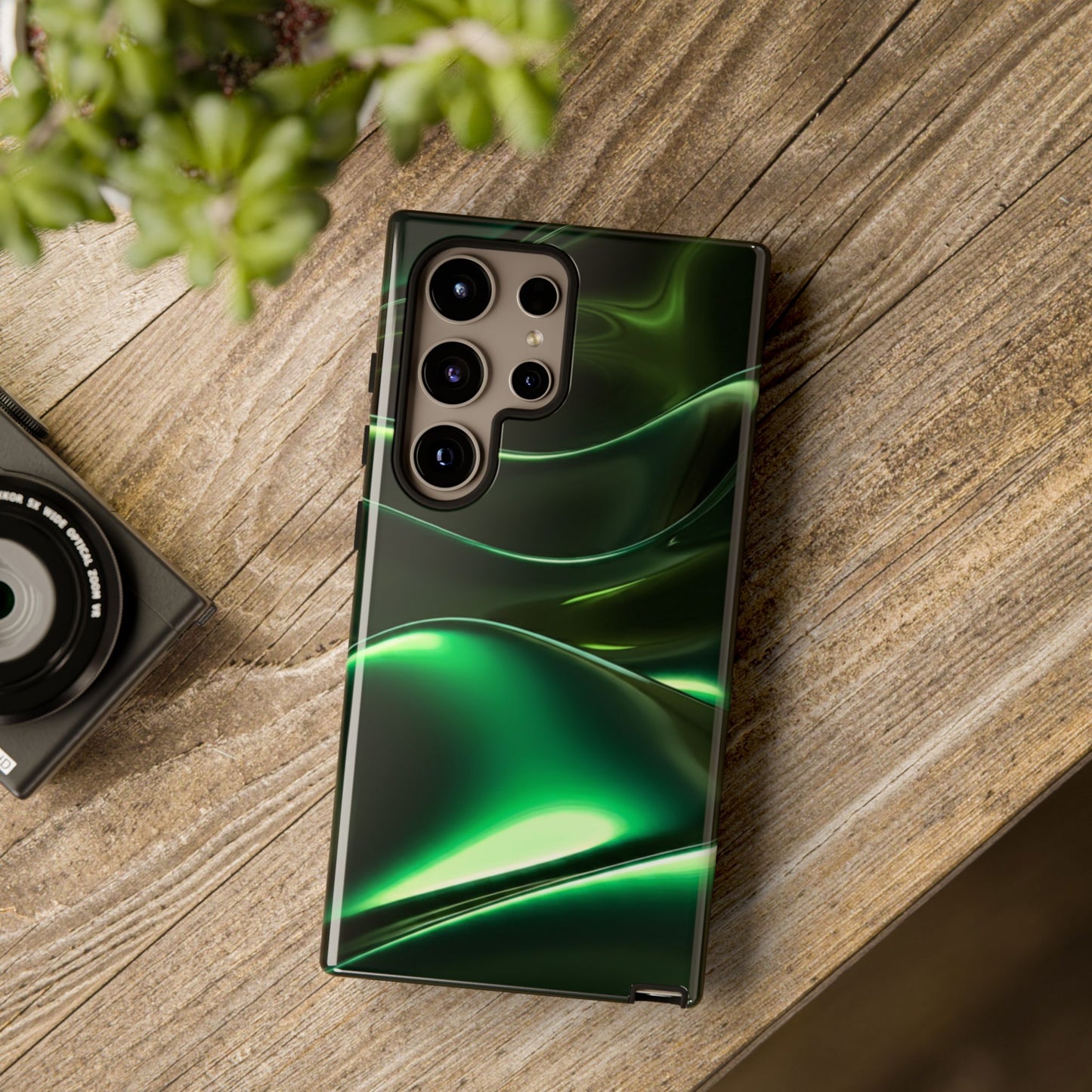 Green Metallic Phone Case