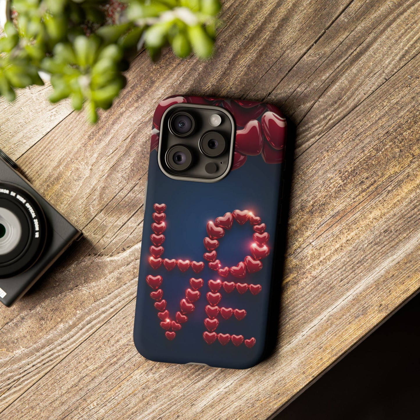 iPhone Case - Love Hearts Design