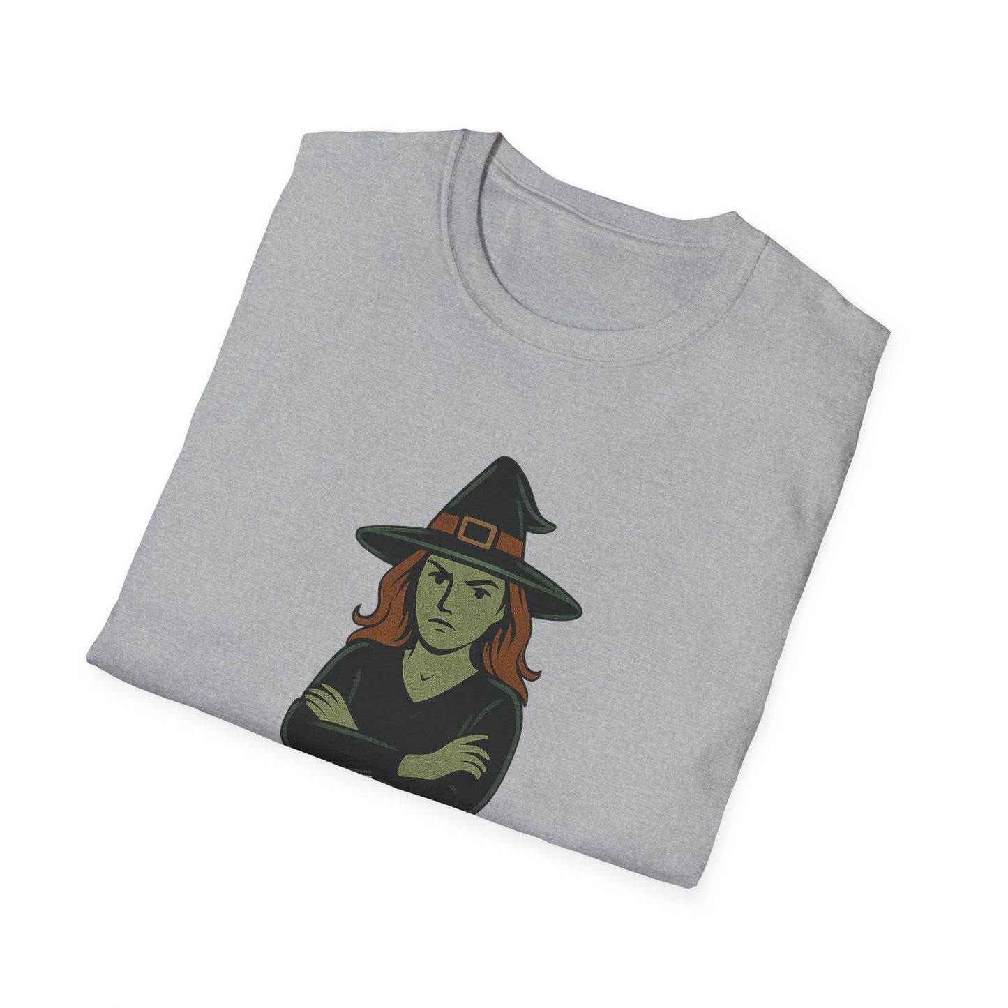 Resting Witch Face T-Shirt • Funny Halloween Witch Tee • Cozy Spooky Season Graphic Tee • Autumn Witch Shirt • Witches Aesthetic Fashion