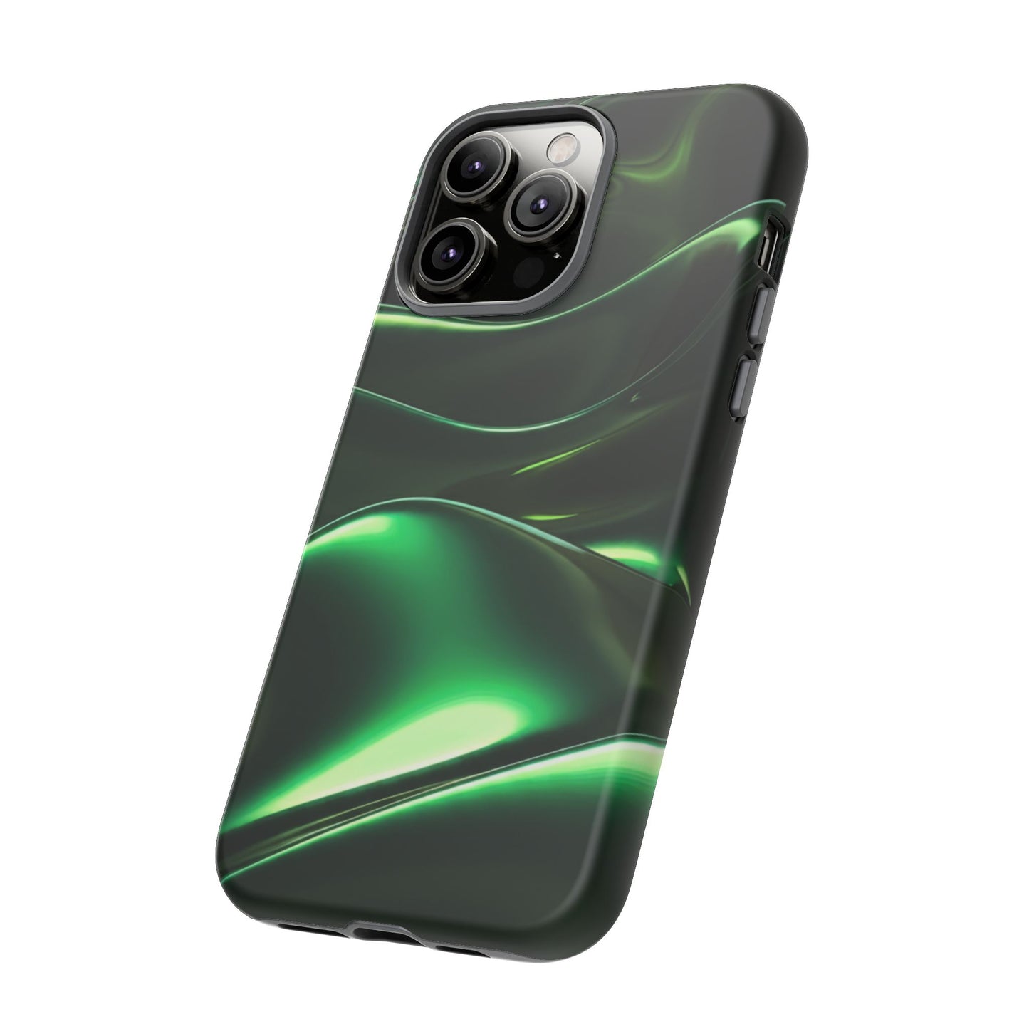 iPhone Case - Fluid Metallic Design