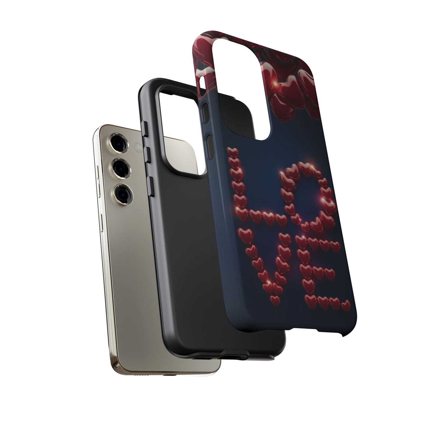Samsung Phone Case Love Hearts Tough Case