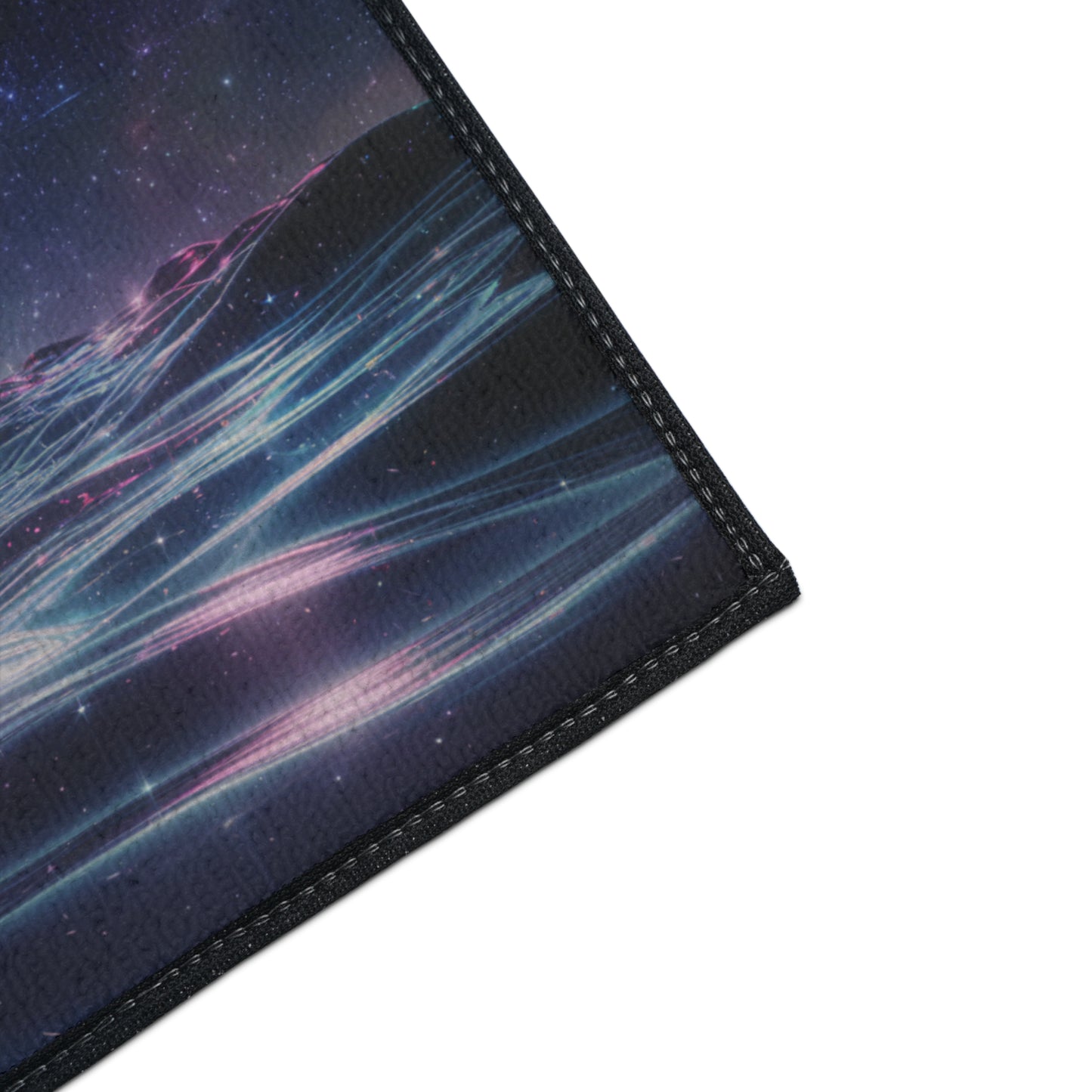Floor Mat - Galactic Ocean and Night Sky Design