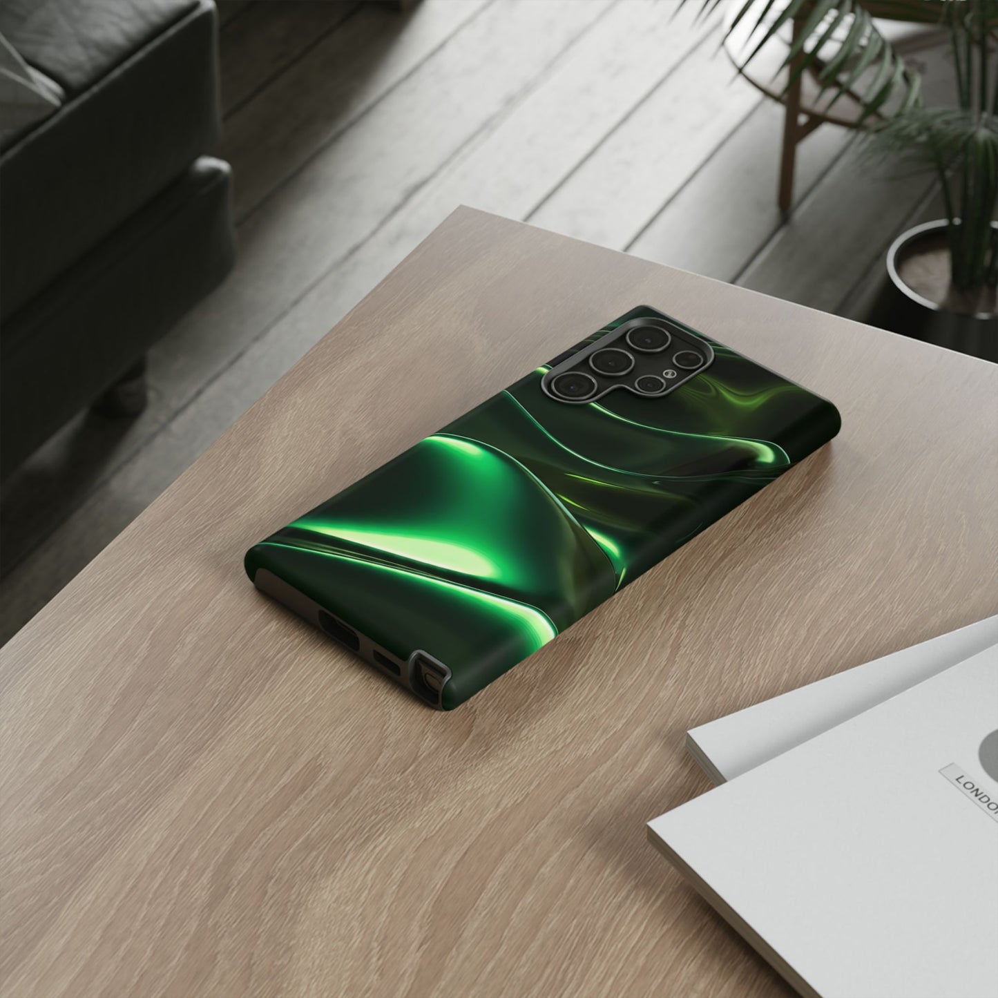 Green Metallic Phone Case