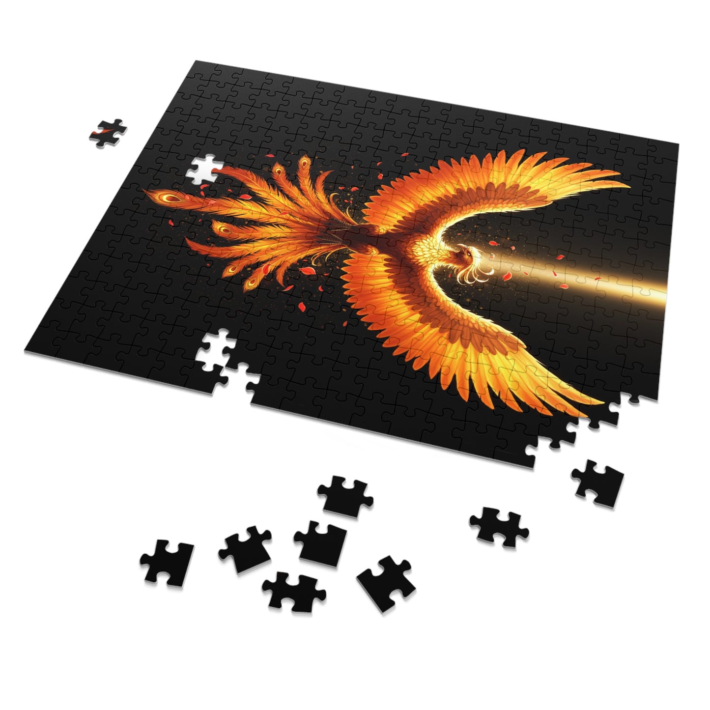Phoenix Rising Jigsaw Puzzle Phoenix Game Mythical Puzzle Family Game