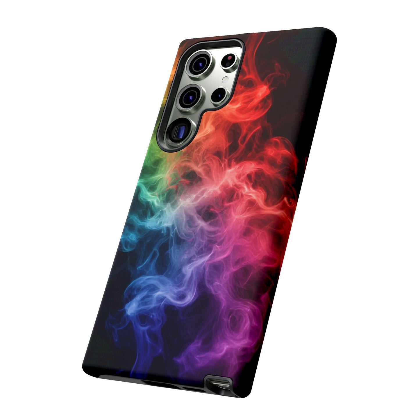 Samsung Galaxy Tough Case with Colorful Smoke Design