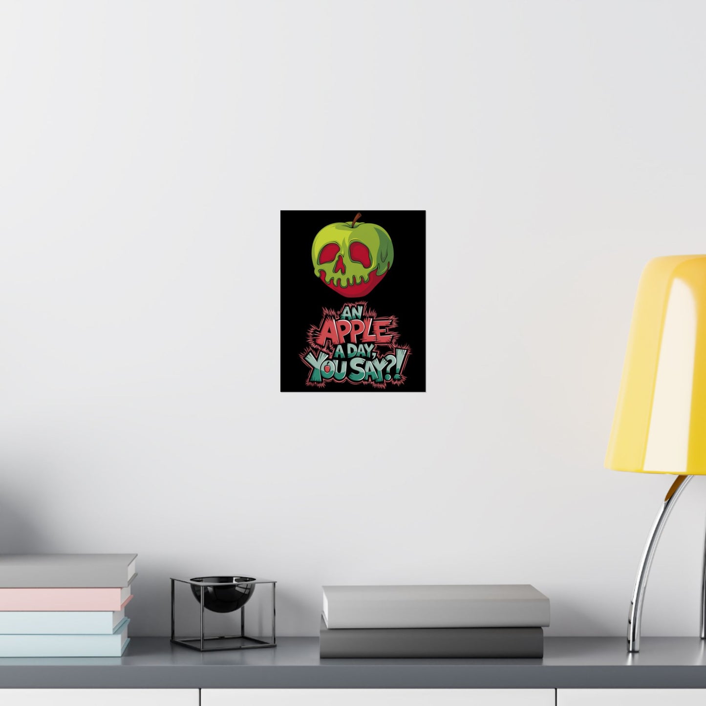 Vertical Poster - Poison Apple 'An Apple a Day You Say'