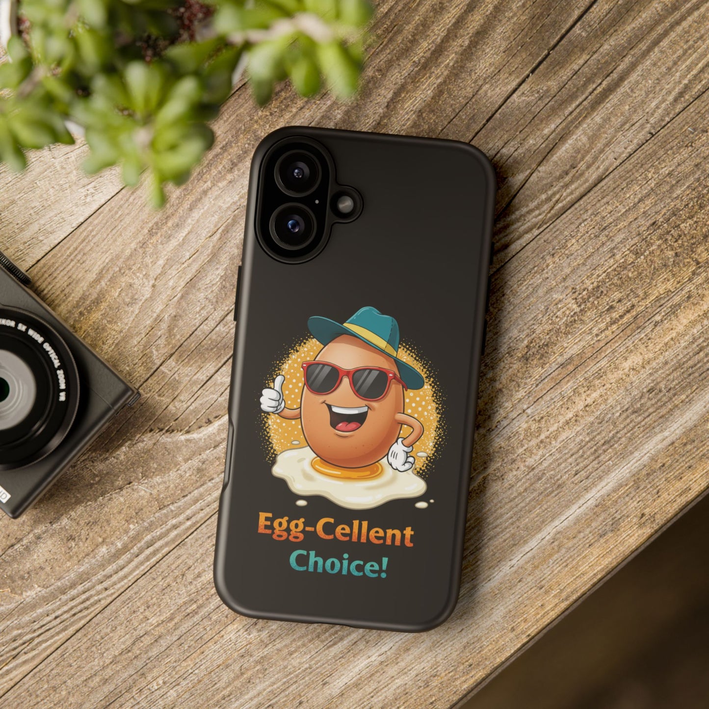 iPhone Case - Egg-Cellent Choice Pun Design