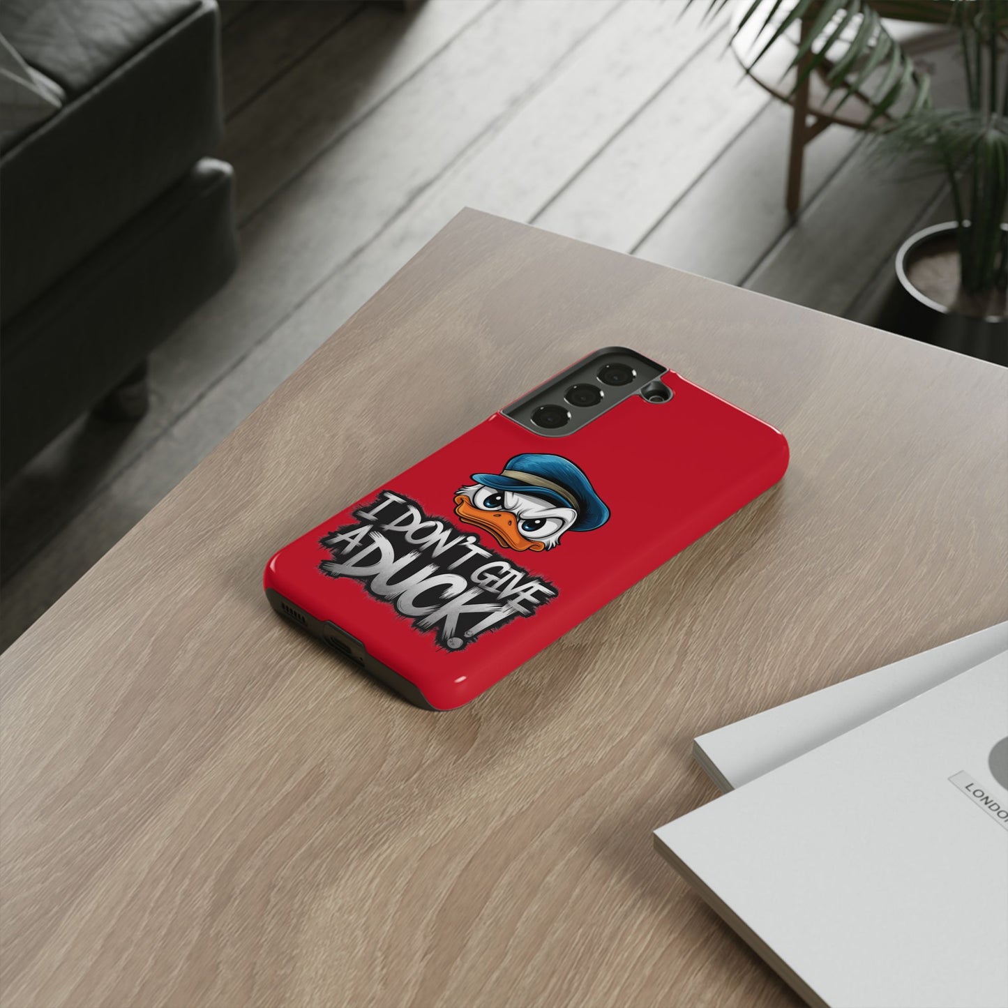 Samsung Tough Case - Angry Duck I Don't Give a Duck